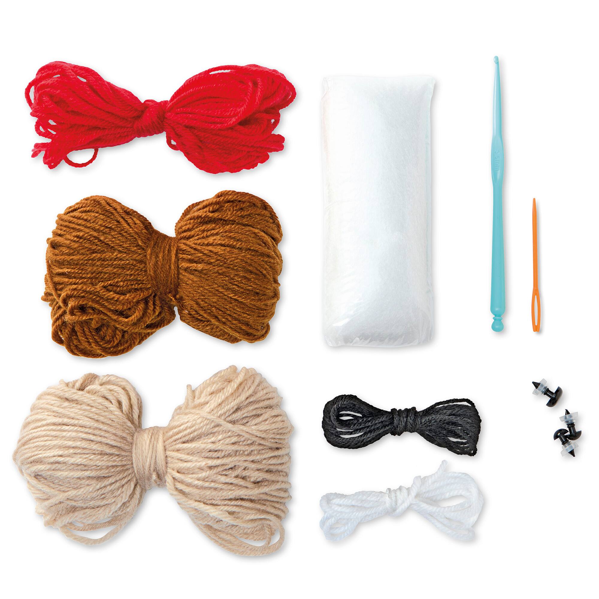 Intermediate Hedgehog Amigurumi Crochet Kit by Loops & Threads®