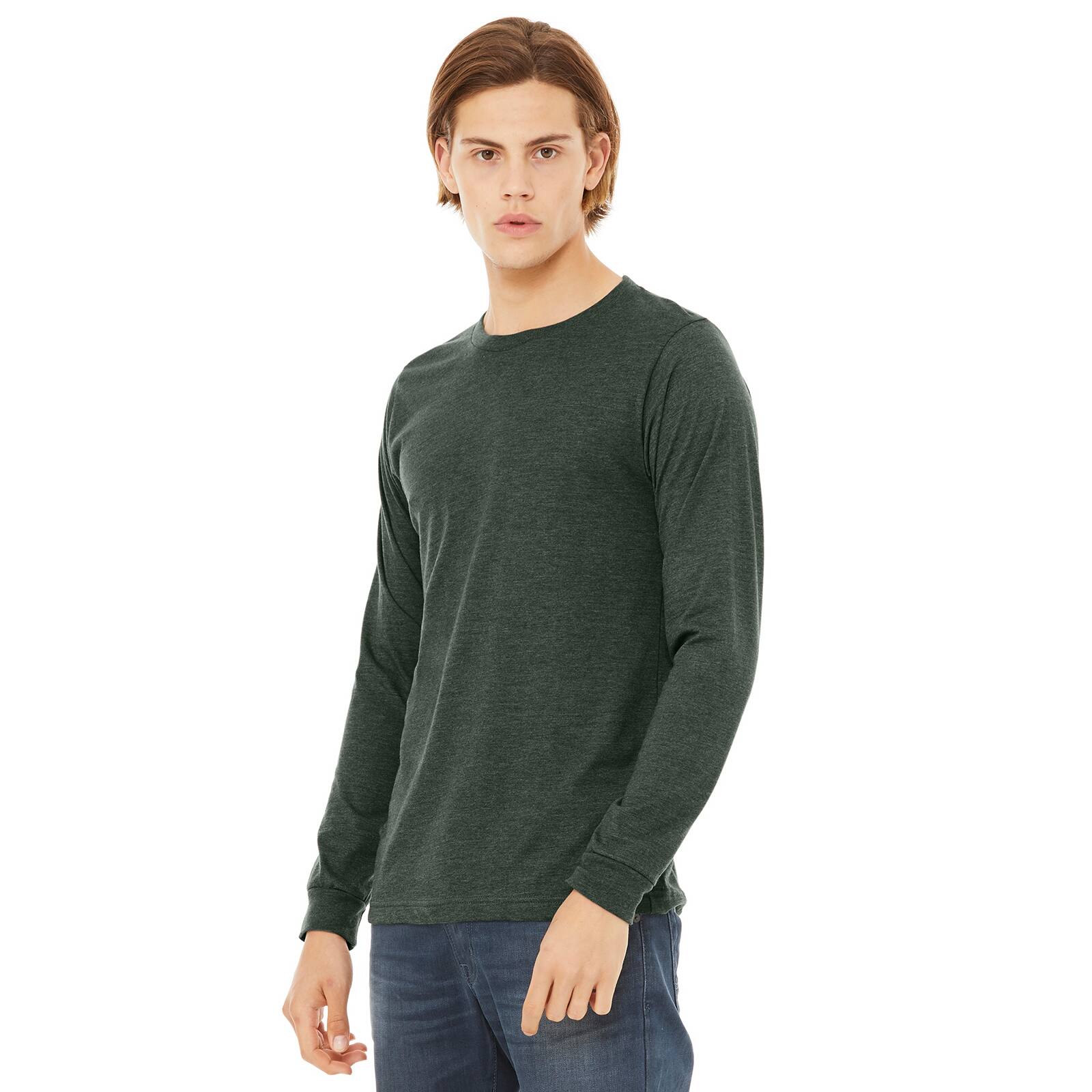 BELLA+CANVAS&#xAE; Long Sleeve Unisex Athletic Jersey T-Shirt