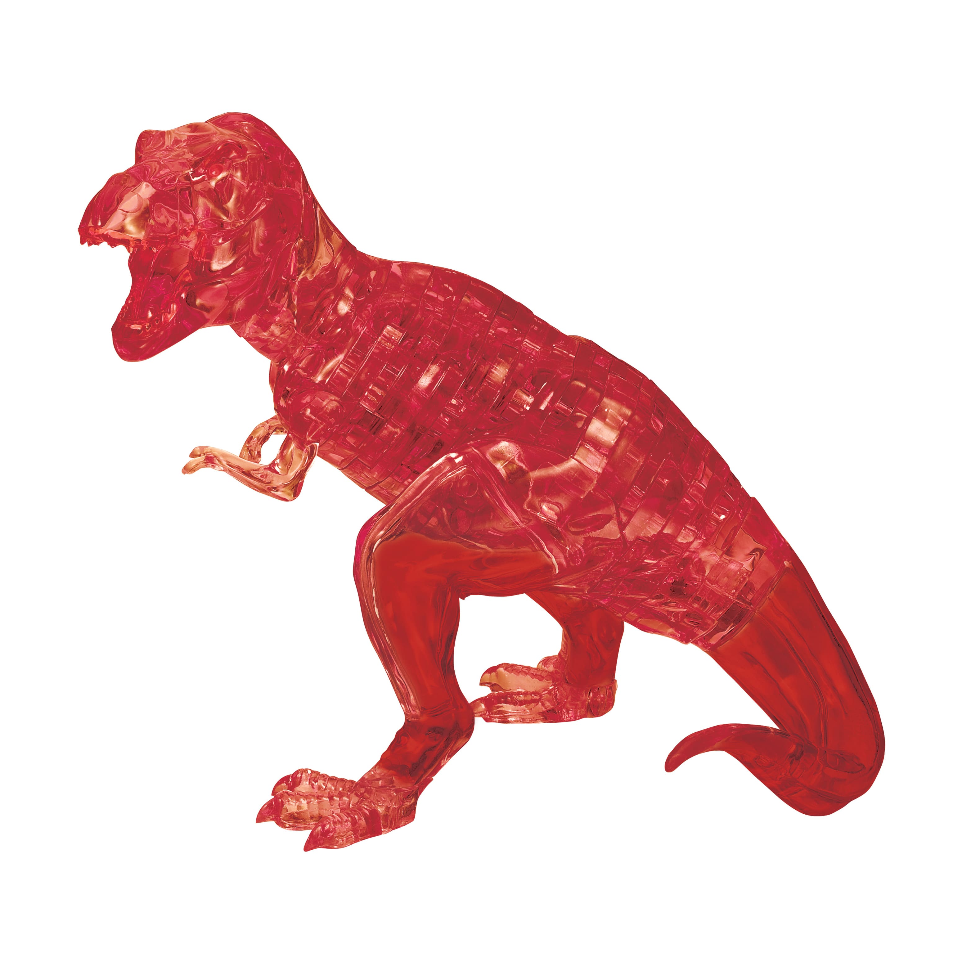 3D Crystal Puzzle - T-Rex (Red): 49 Pcs