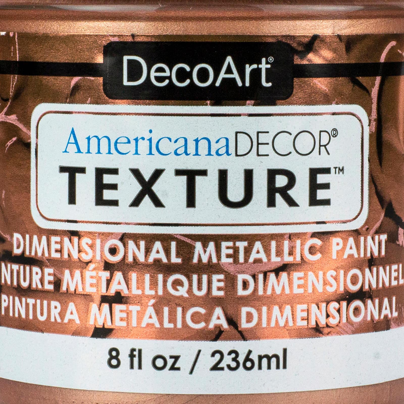 DecoArt® Americana Décor® Texture™ Dimensional Metallic Paint