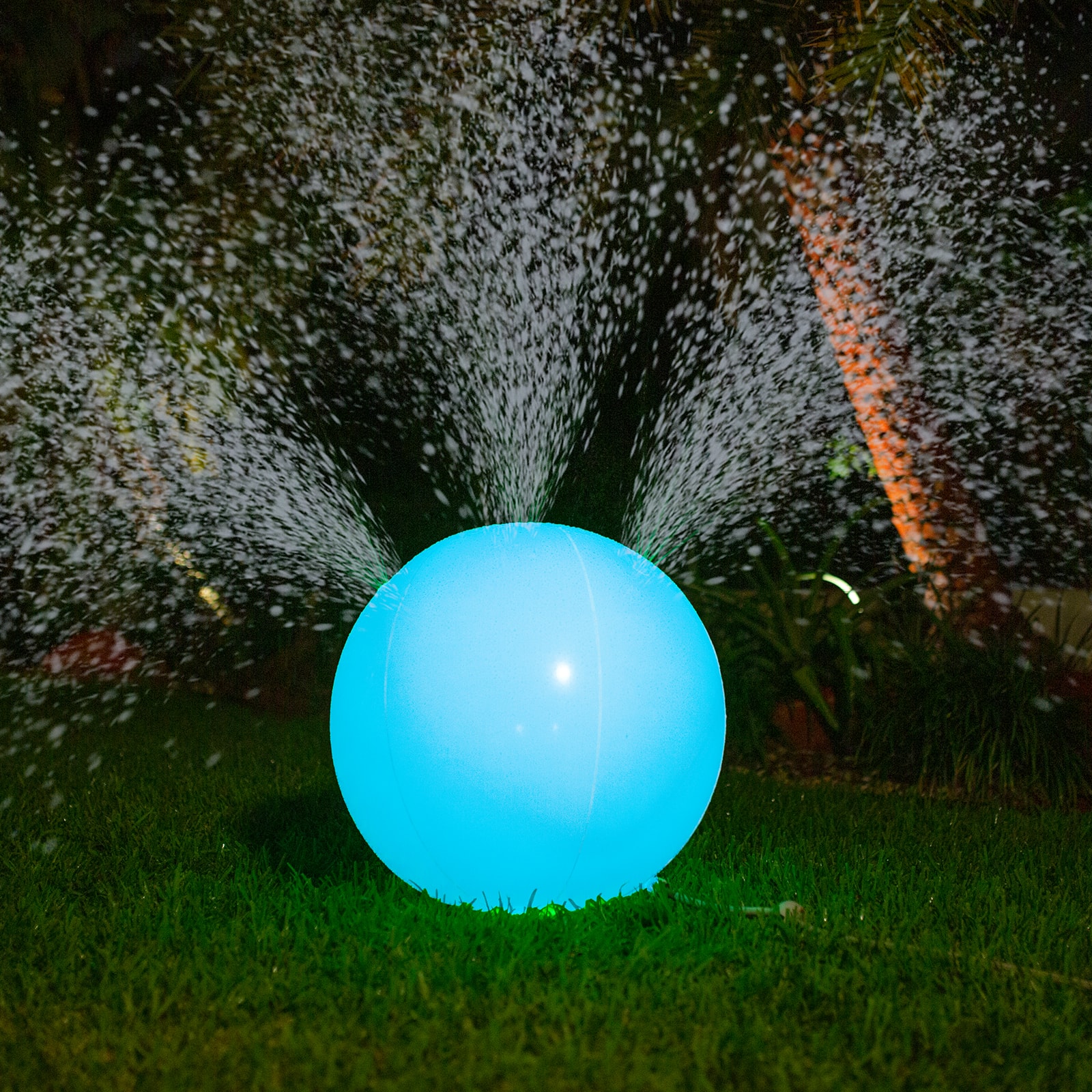 PoolCandy 24&#x22; Illuminated Color Changing Ball Sprinkler