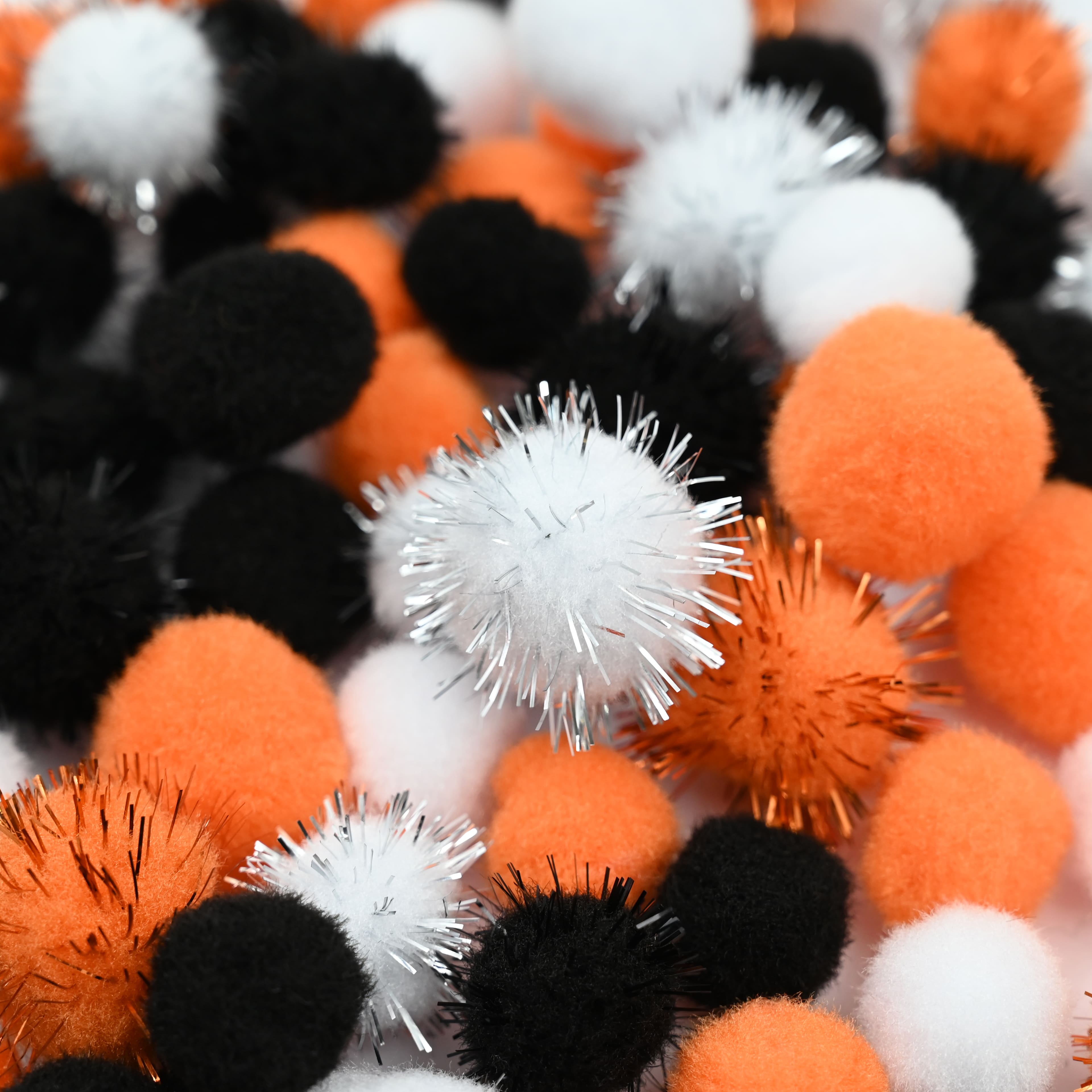 Traditional Halloween Pom Poms, 80ct. by Creatology™