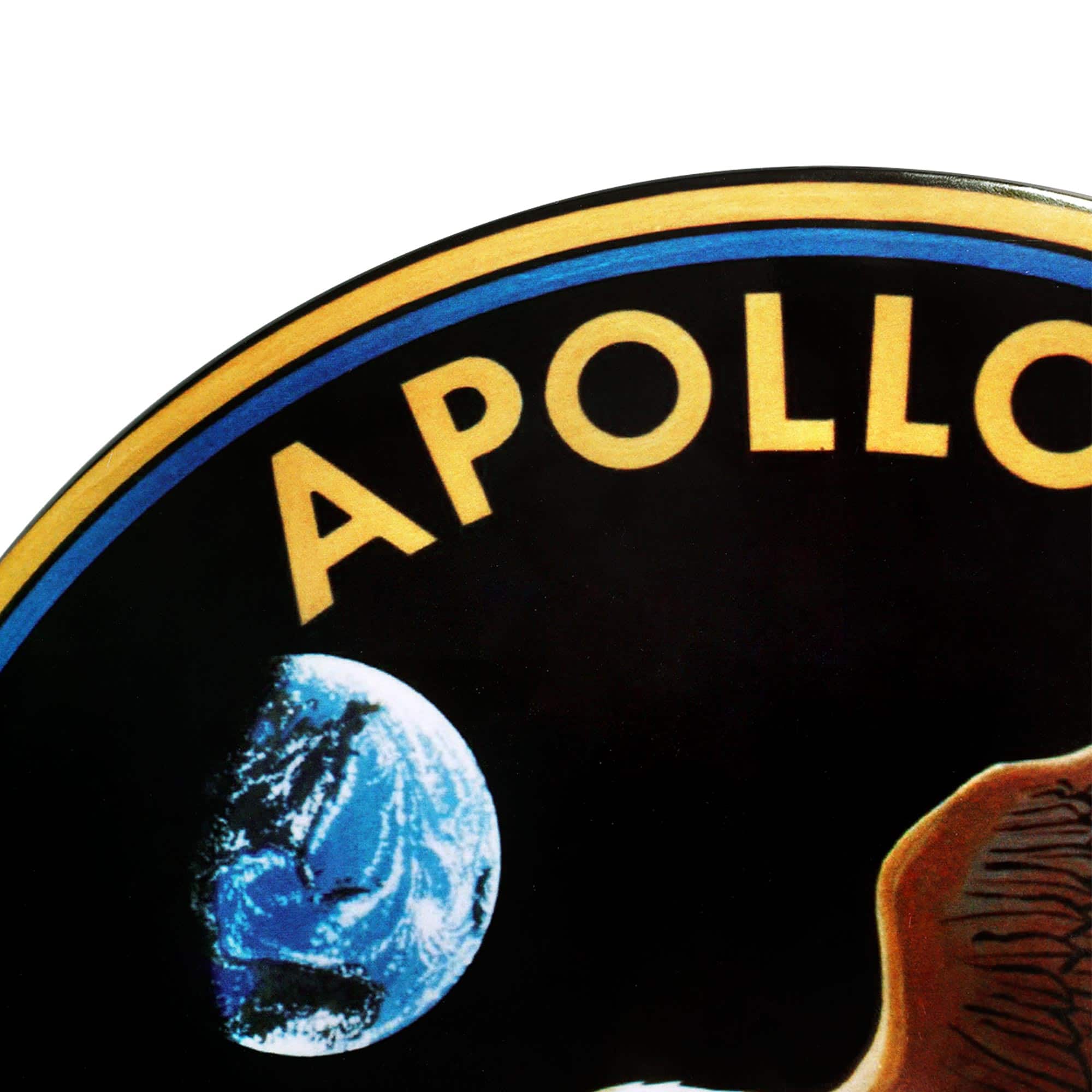 Apollo 11 Dome Metal Wall Sign