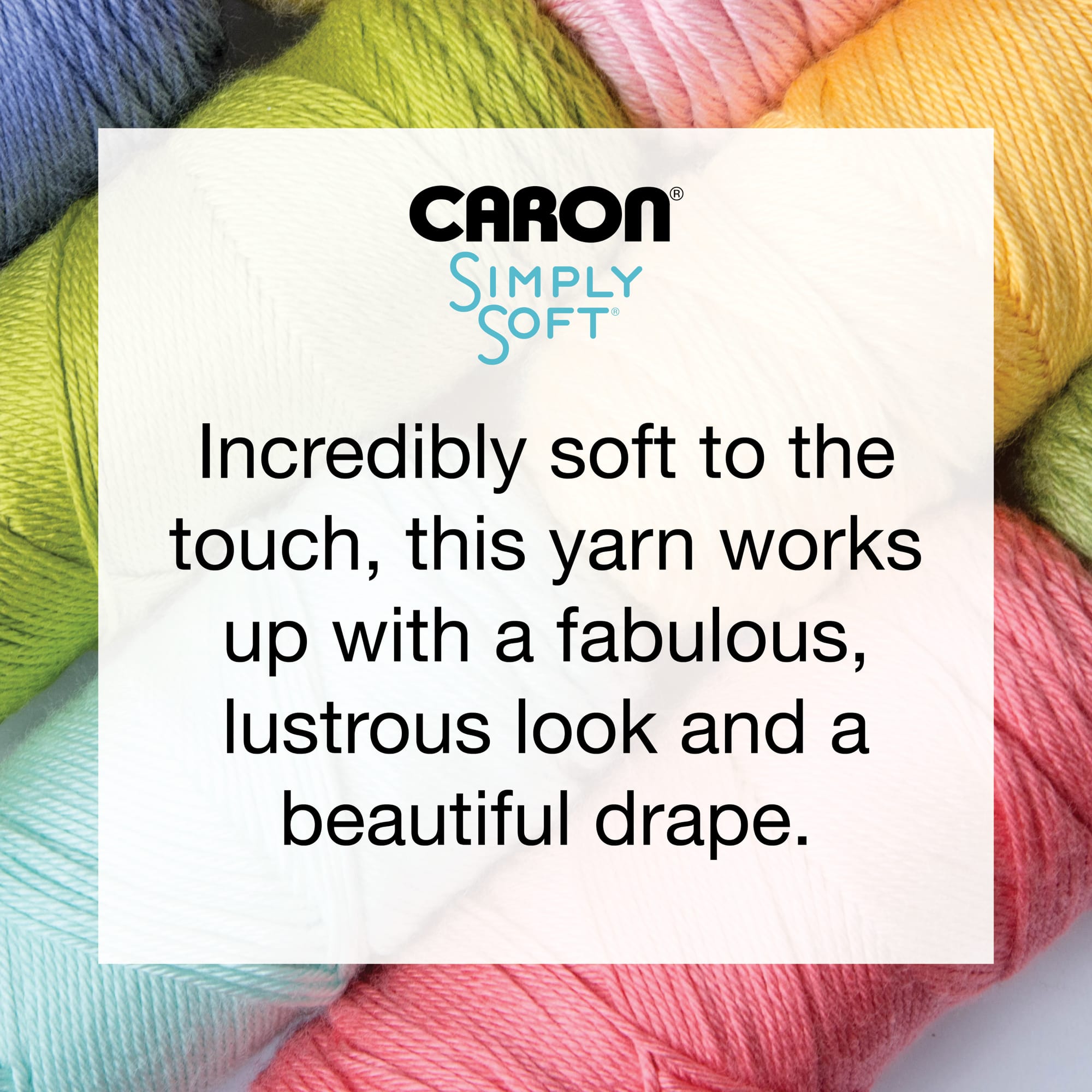 Caron® Simply Soft® Speckle™ #4 Medium Acrylic Yarn, Snapdragon