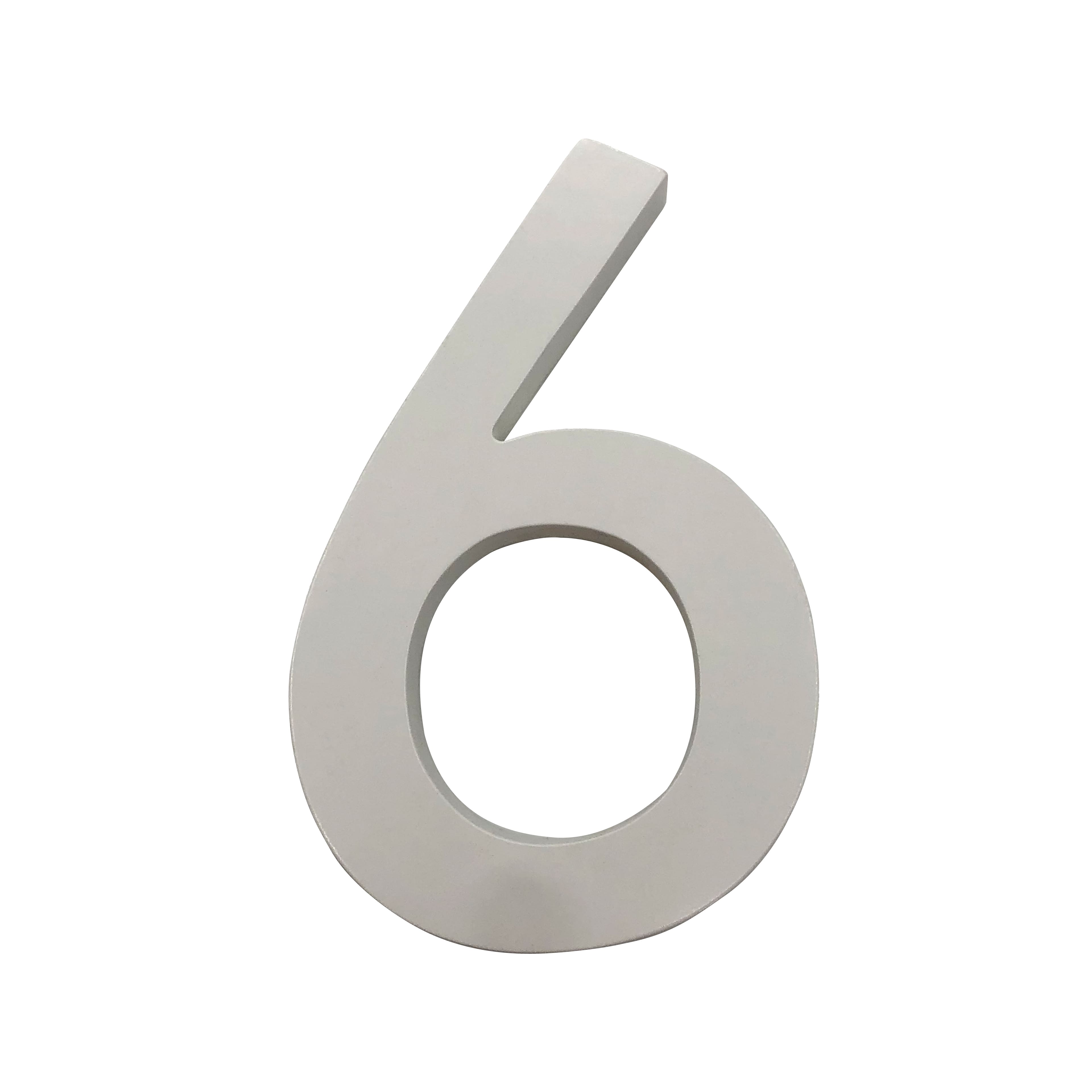 White MDF Number by Make Market®