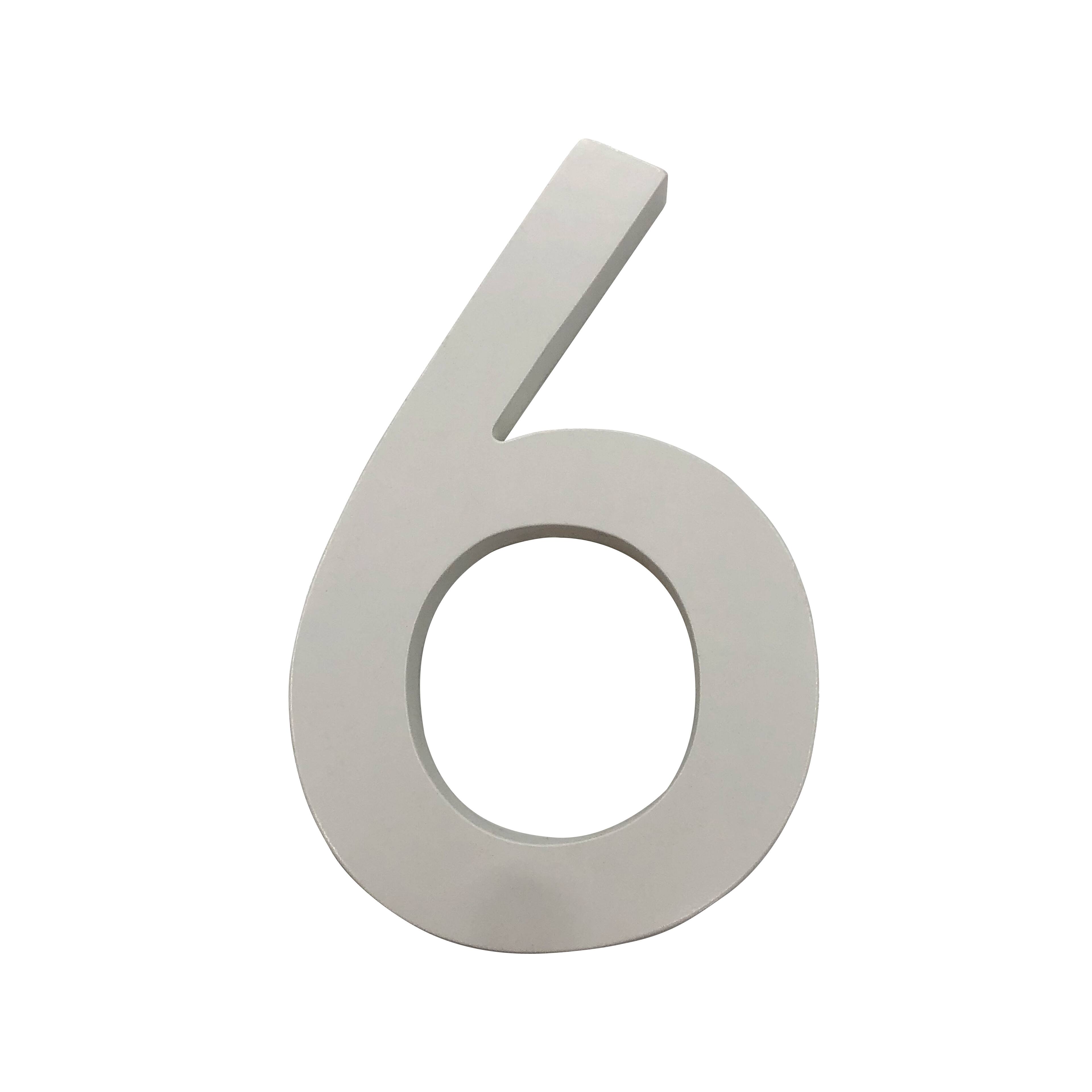 White MDF Number by Make Market®