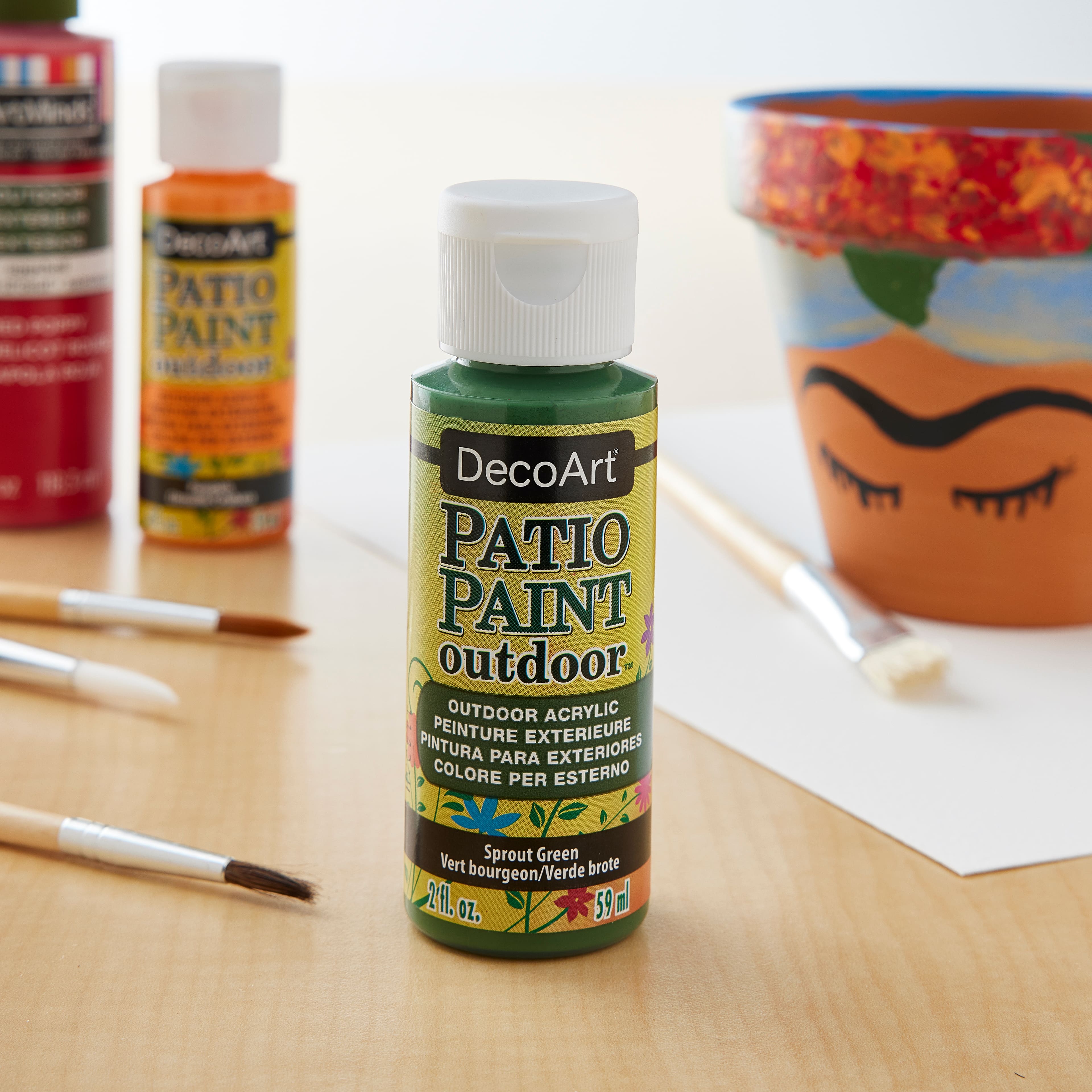 12 Pack DecoArt® Patio Paint Outdoor™ Craft Paint Michaels