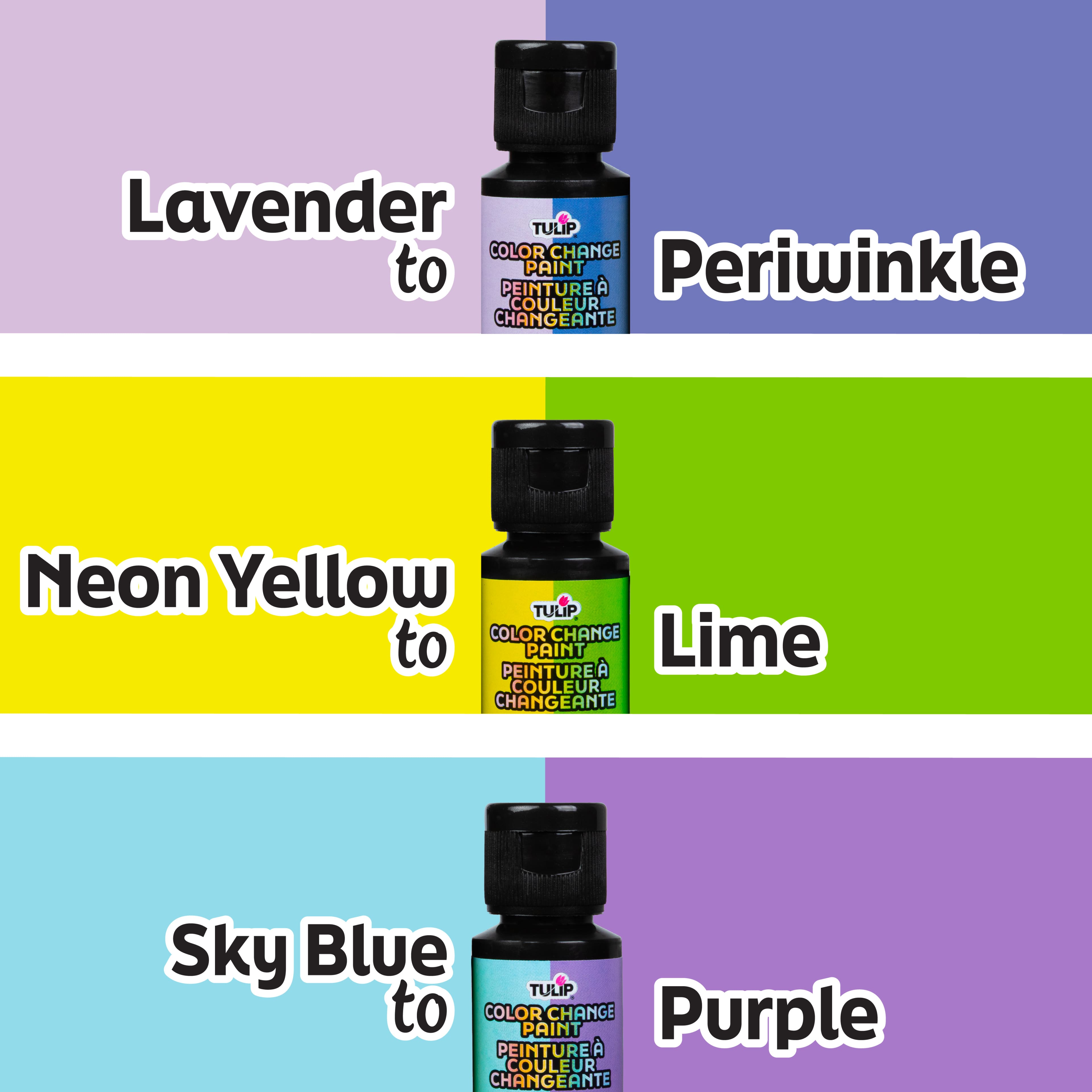 Tulip&#xAE; Color Change Paint, 3ct.