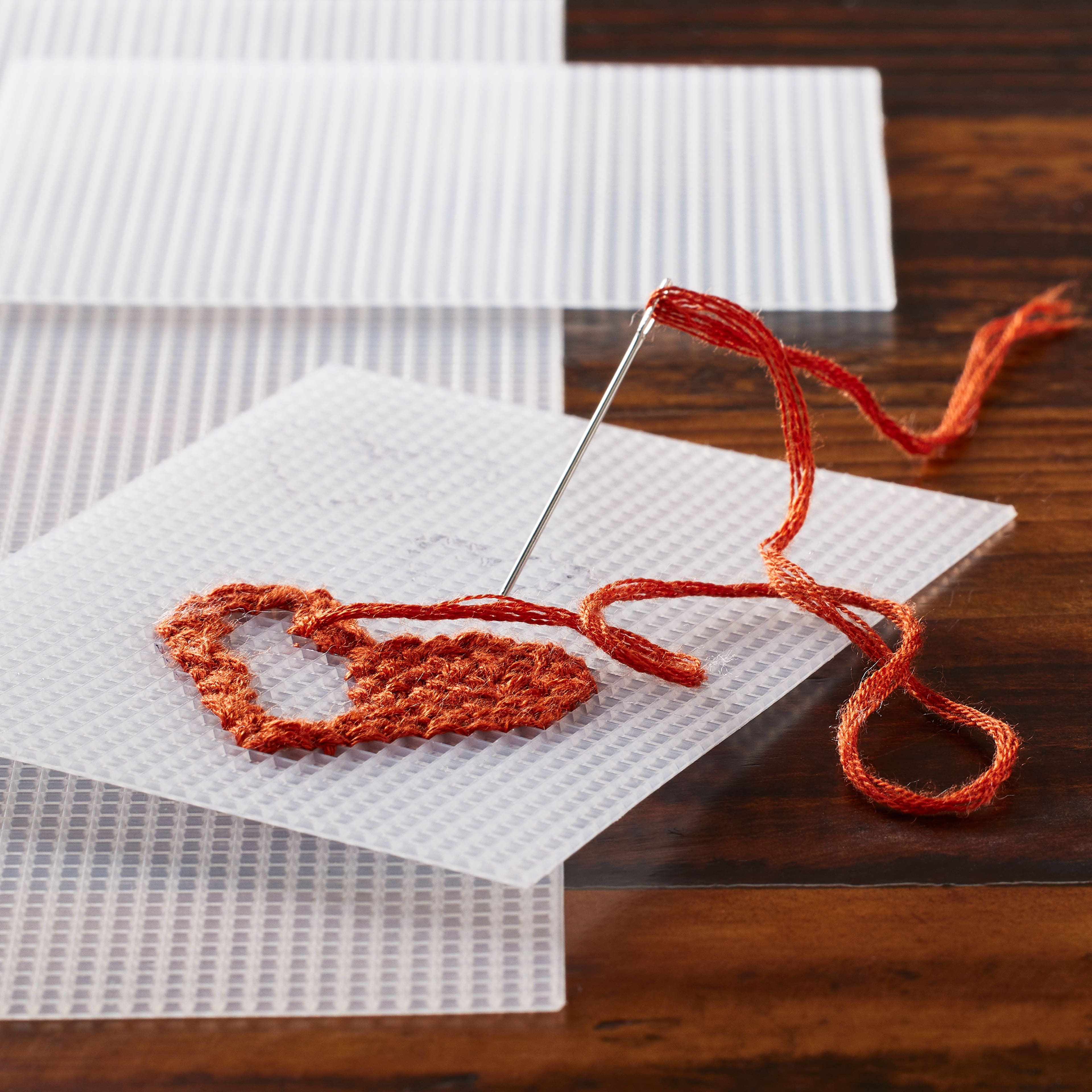 Clear 10 Mesh Plastic Canvas by Loops & Threads®