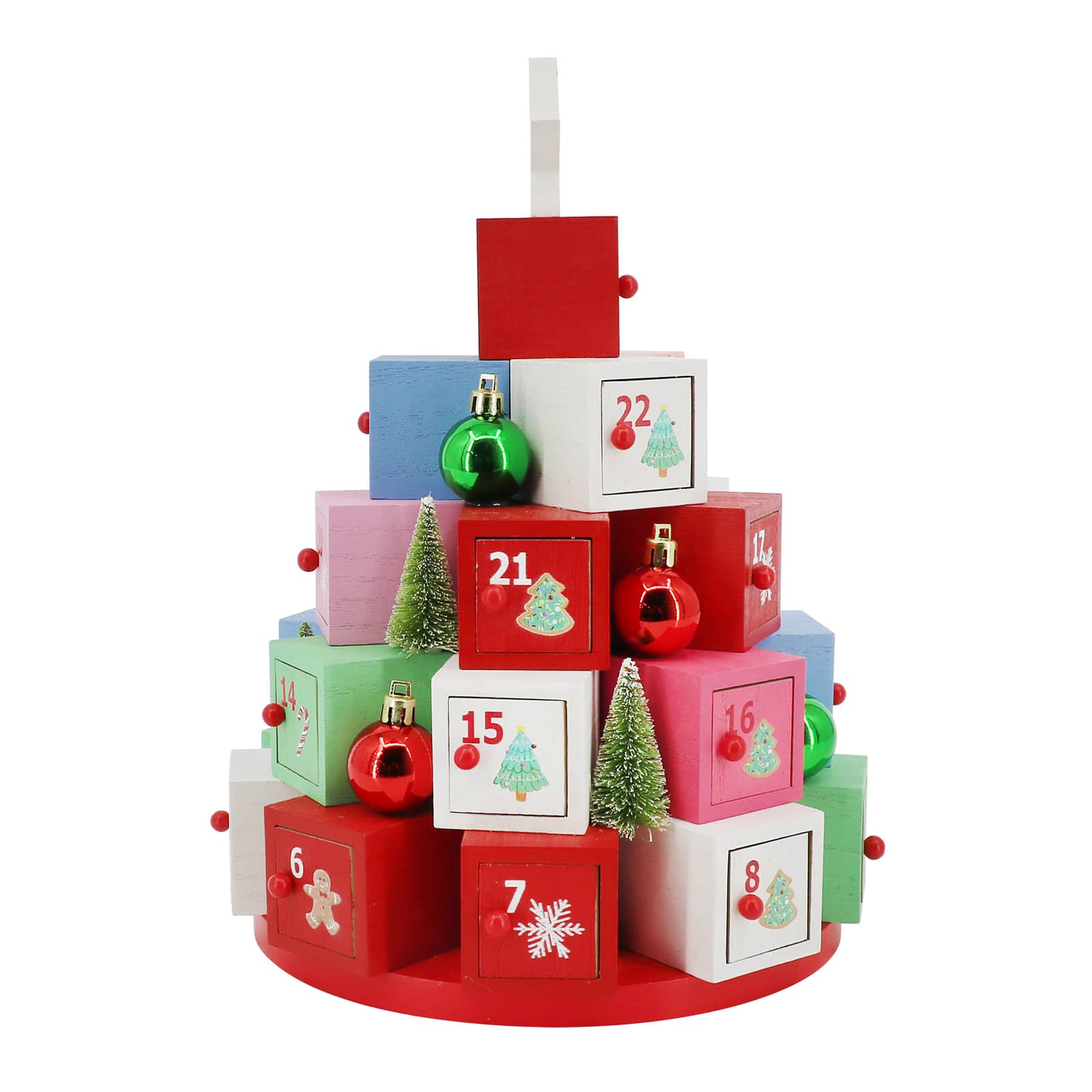 11.75&#x22; Christmas Tree Advent Calendar by Ashland&#xAE;