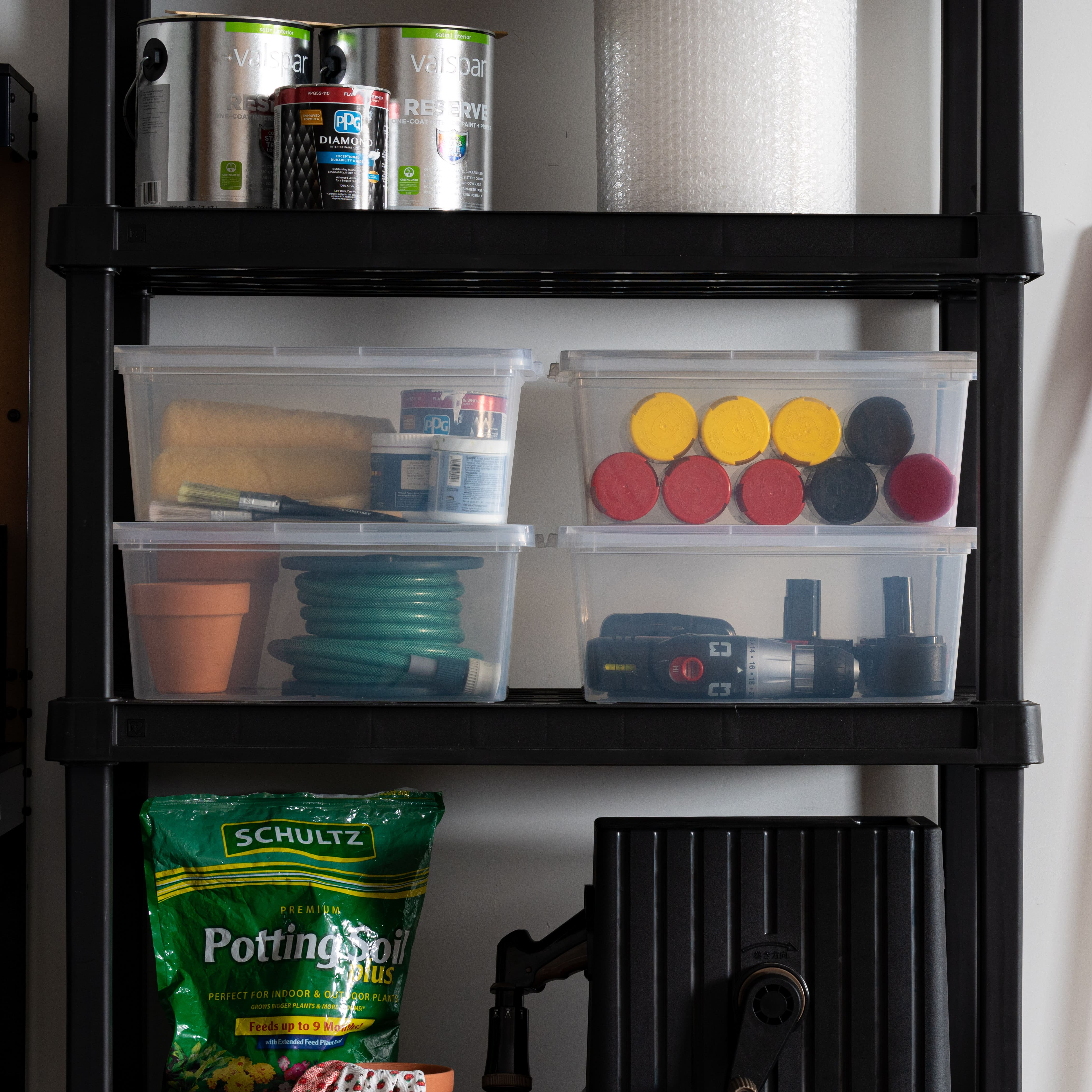 IRIS&#xAE; 14.5qt. Snap Top Plastic Storage Boxes, 6ct.