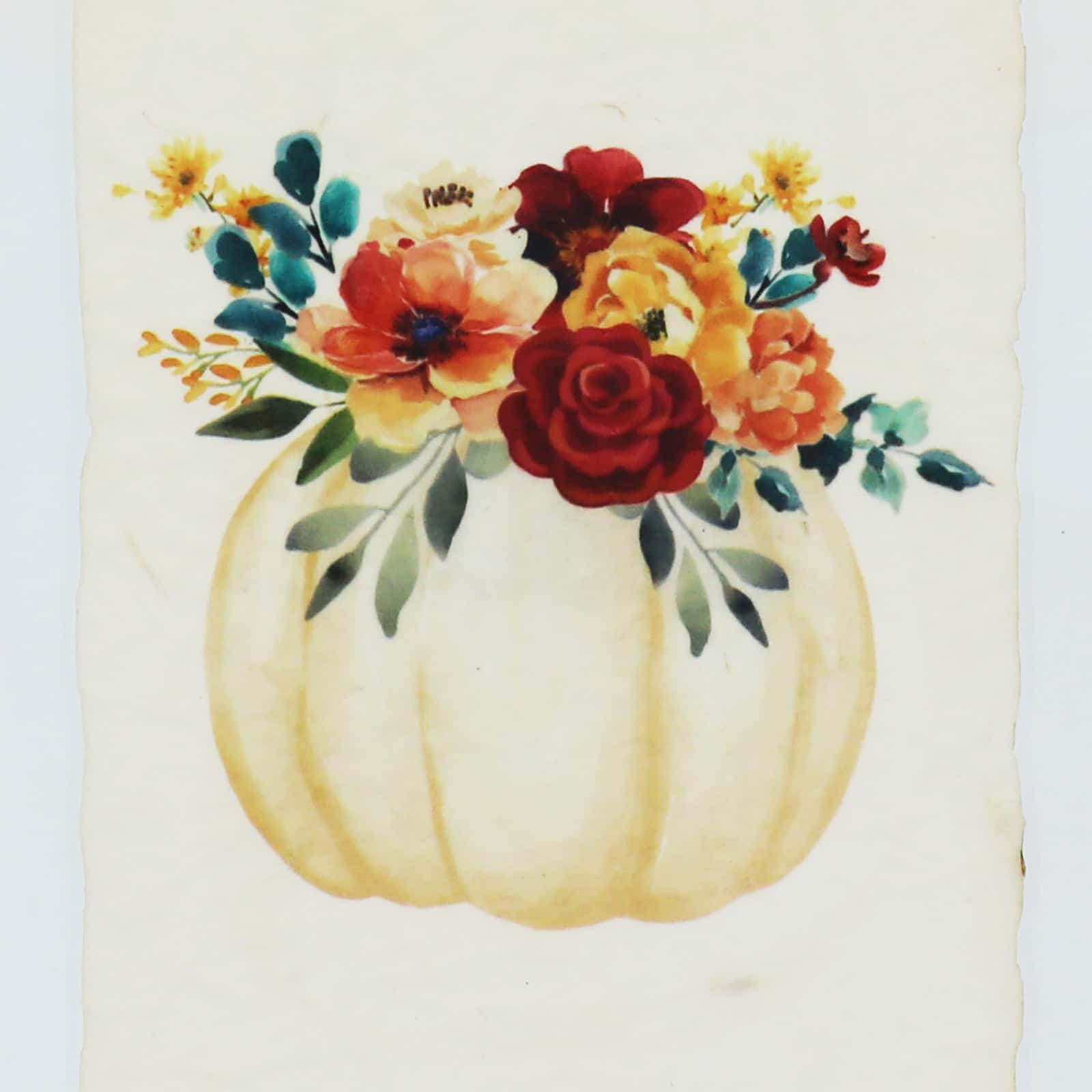 8&#x22; Cream Pumpkin Wall D&#xE9;cor by Ashland&#xAE;