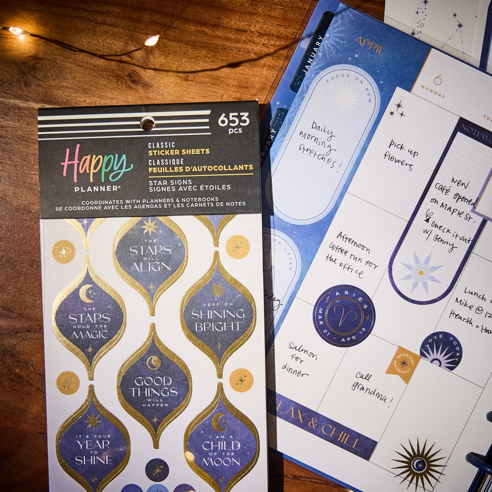 The Classic Happy Planner&#xAE; Star Signs Sticker Book