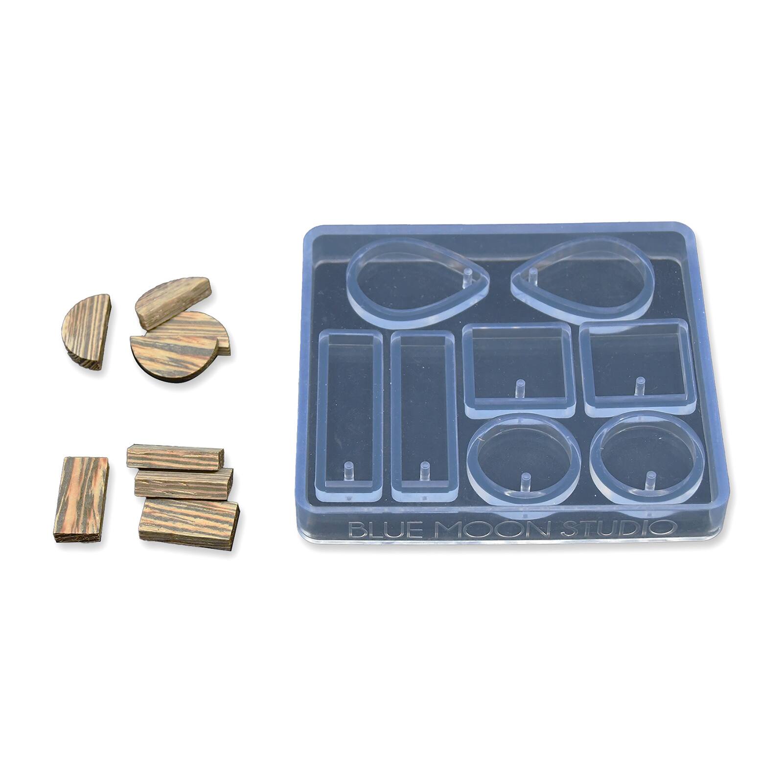 Blue Moon Studio™ UV Resin Craft Earring Charm Silicone Mold Kit