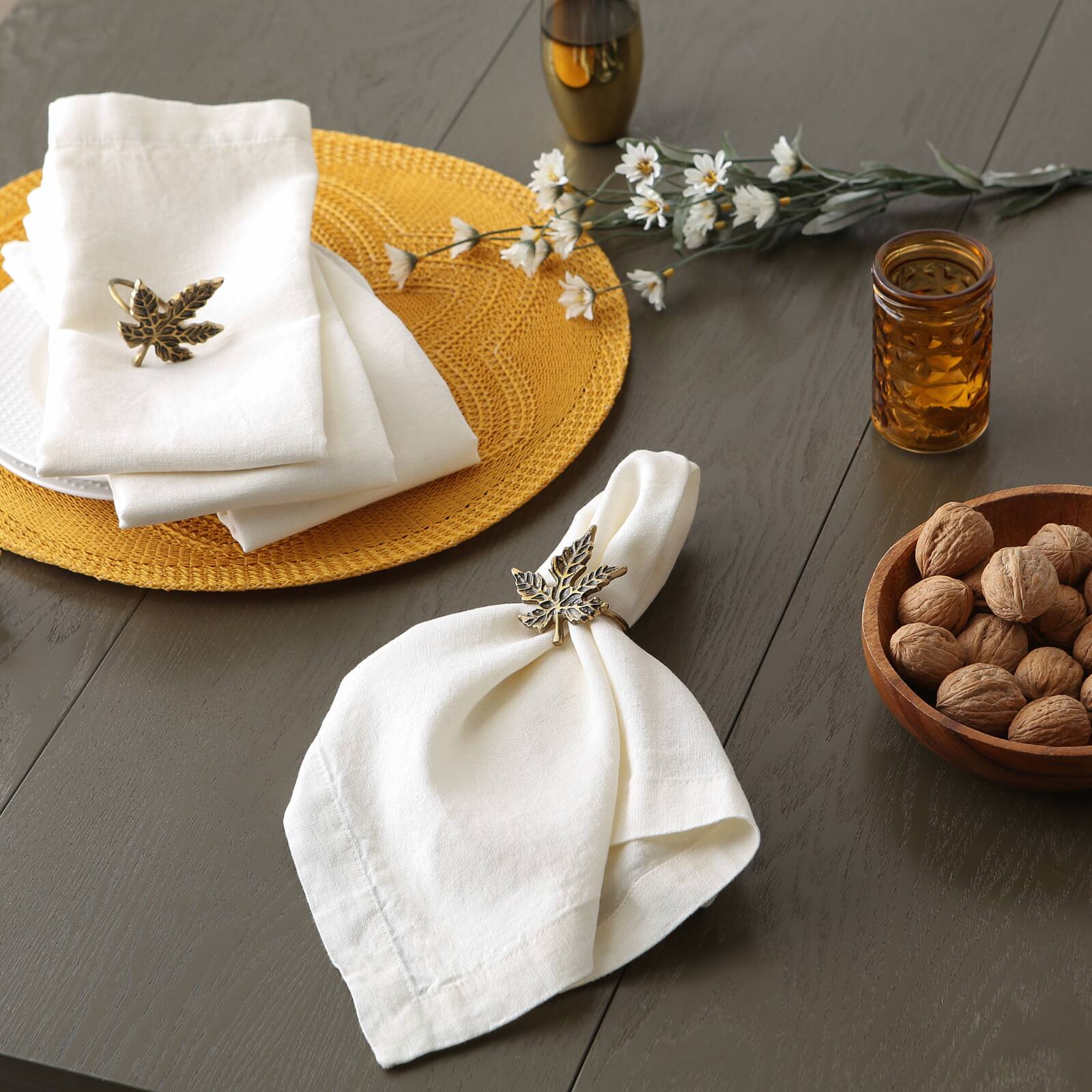 DII&#xAE; Oversized Linen Dinner Napkins, 4ct.