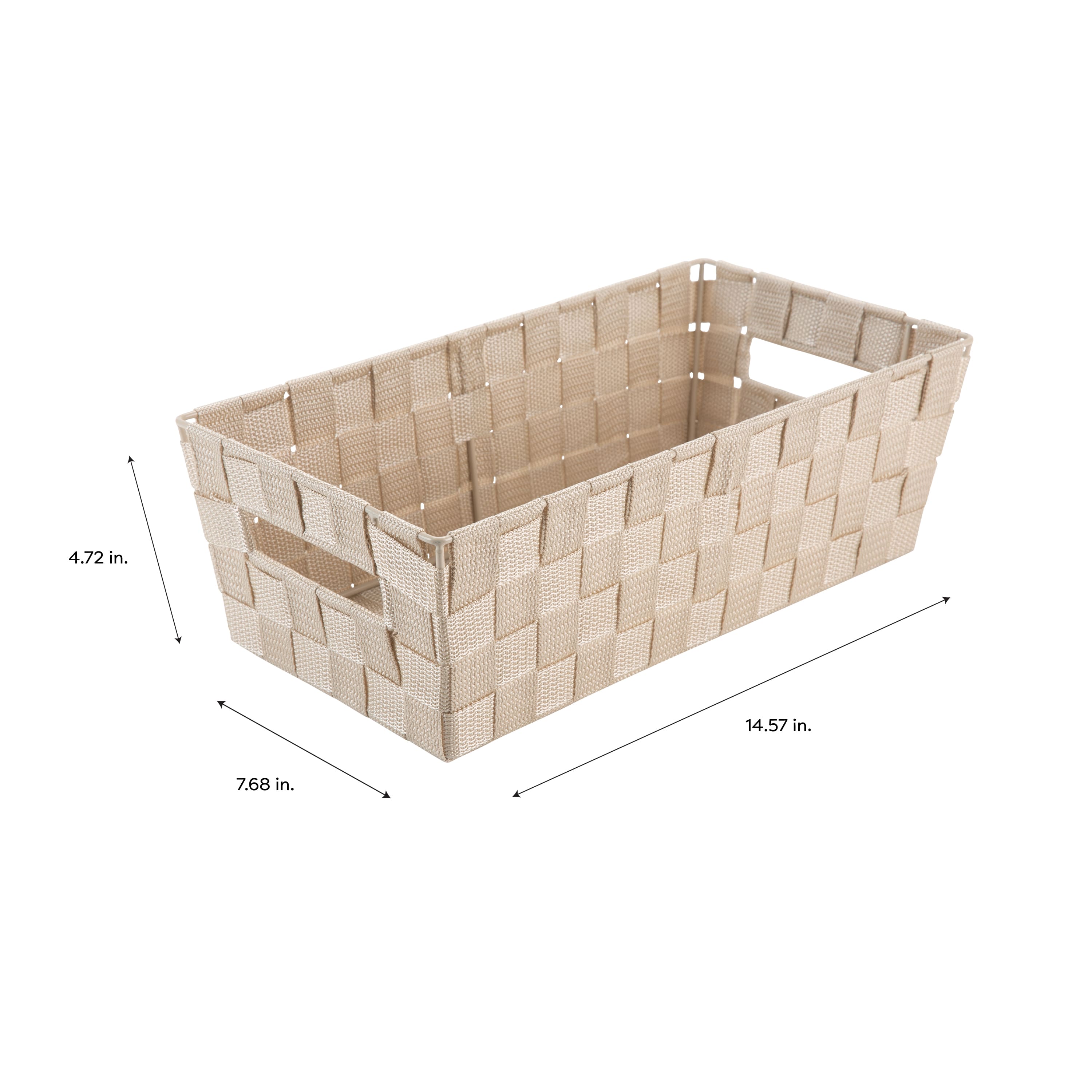Simplify Medium Woven Strap Shelf Tote
