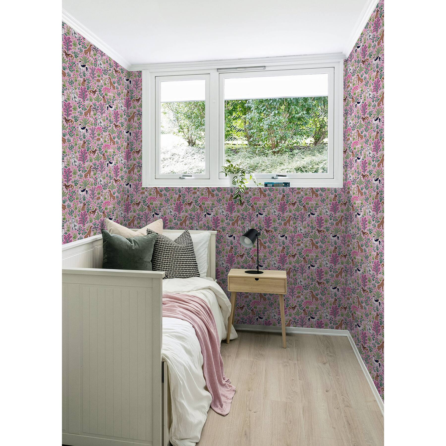 PrintFresh Must Love Dogs Peel &#x26; Stick Wallpaper