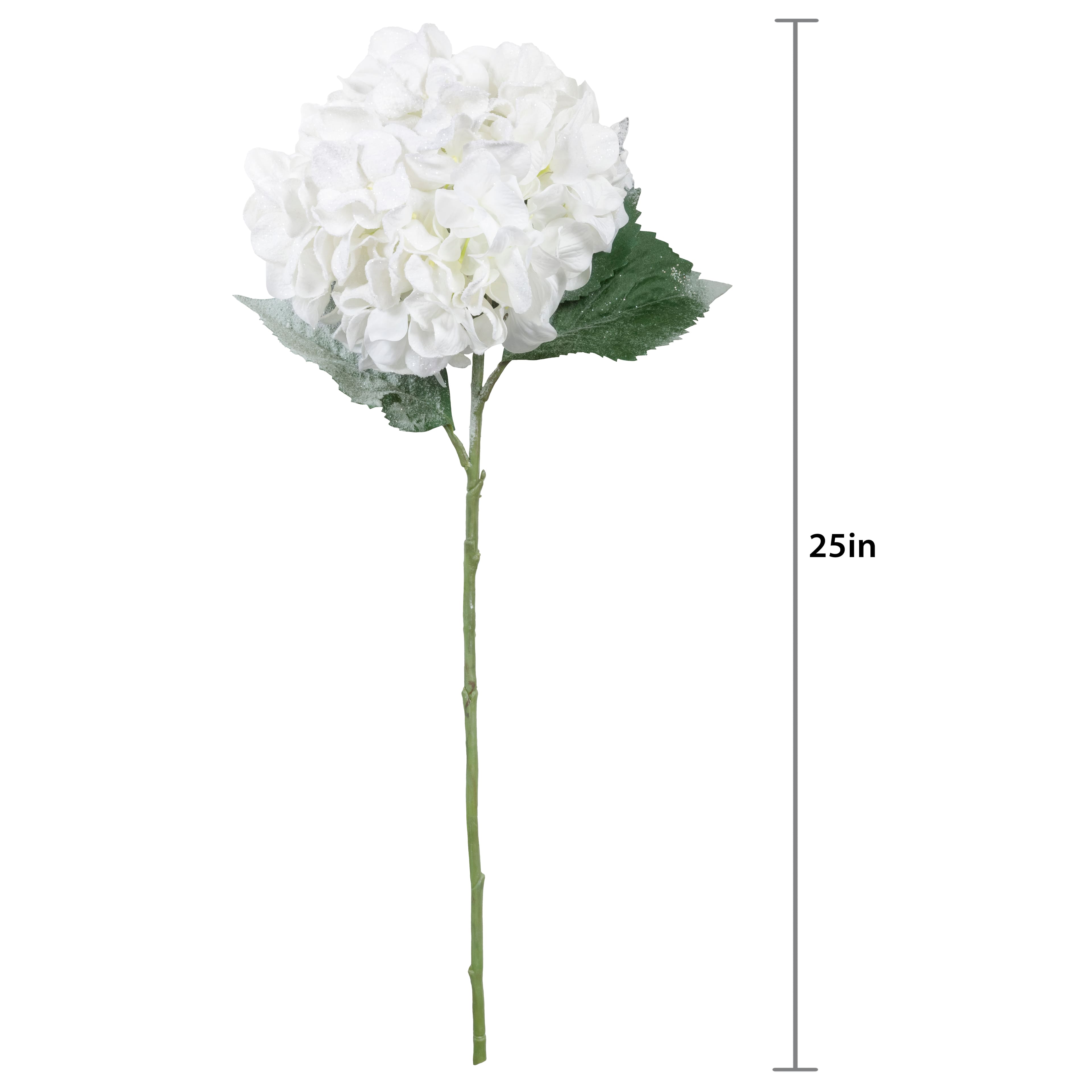 25&#x22; White Snow Hydrangea Stem by Ashland&#xAE;