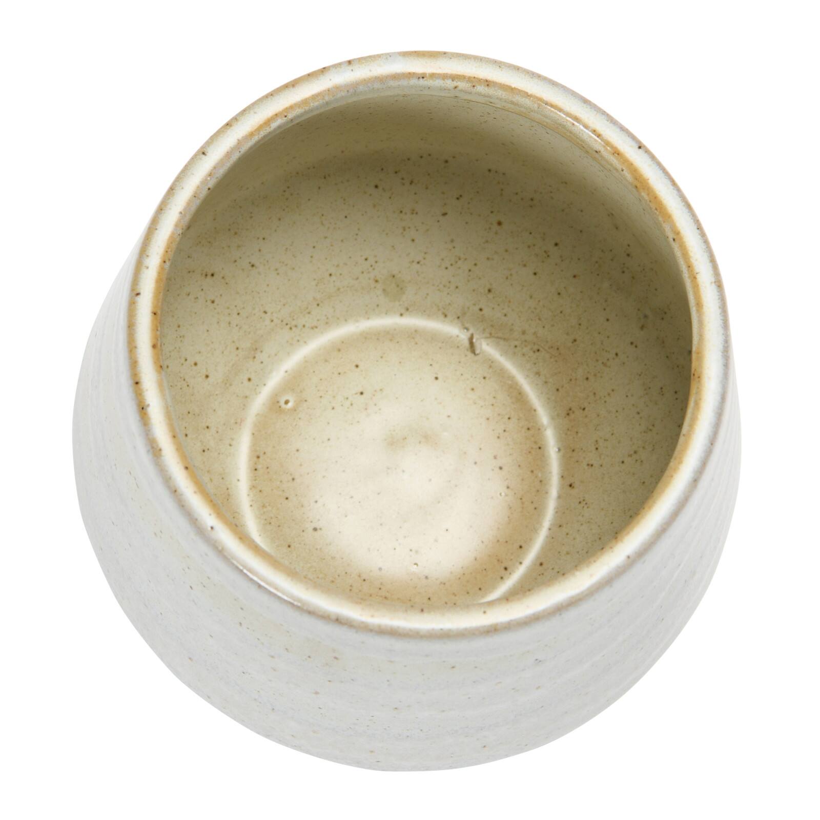 4'' Reactive Glaze Stoneware Planter