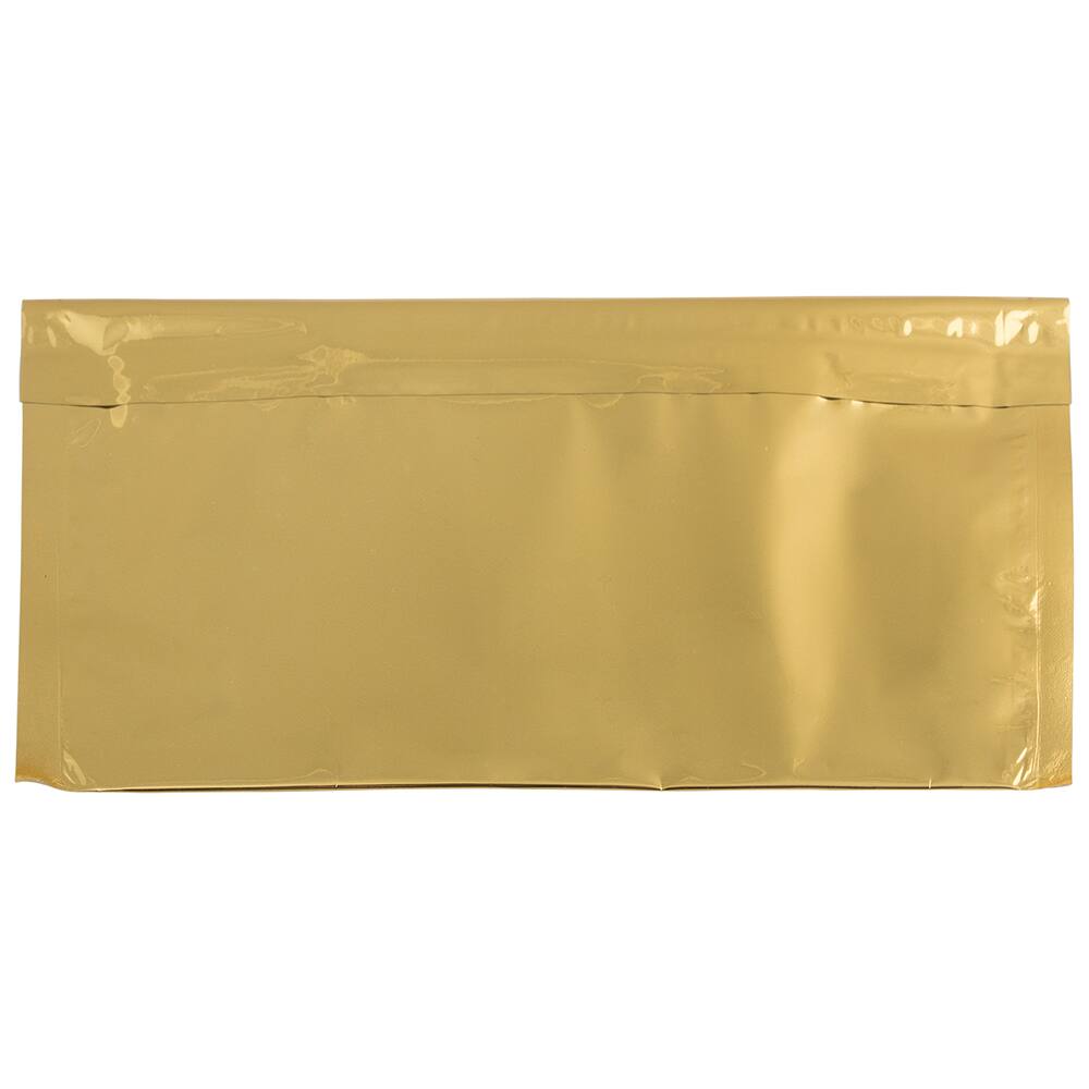 JAM Paper 4" x 9.5" Foil Business Envelopes, 25ct.