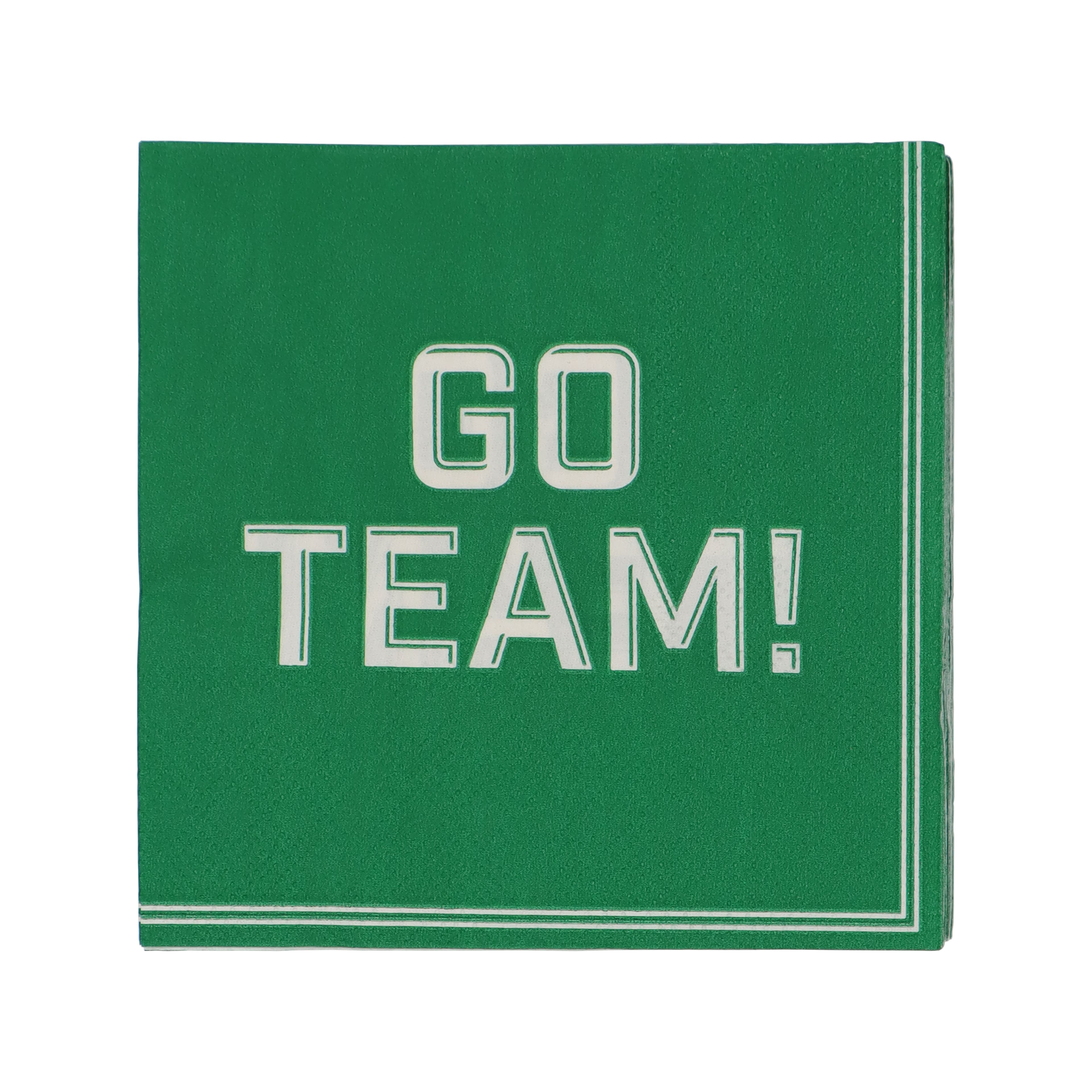 Green Go Team Paper Beverage Napkins, 20ct. by Celebrate It™
