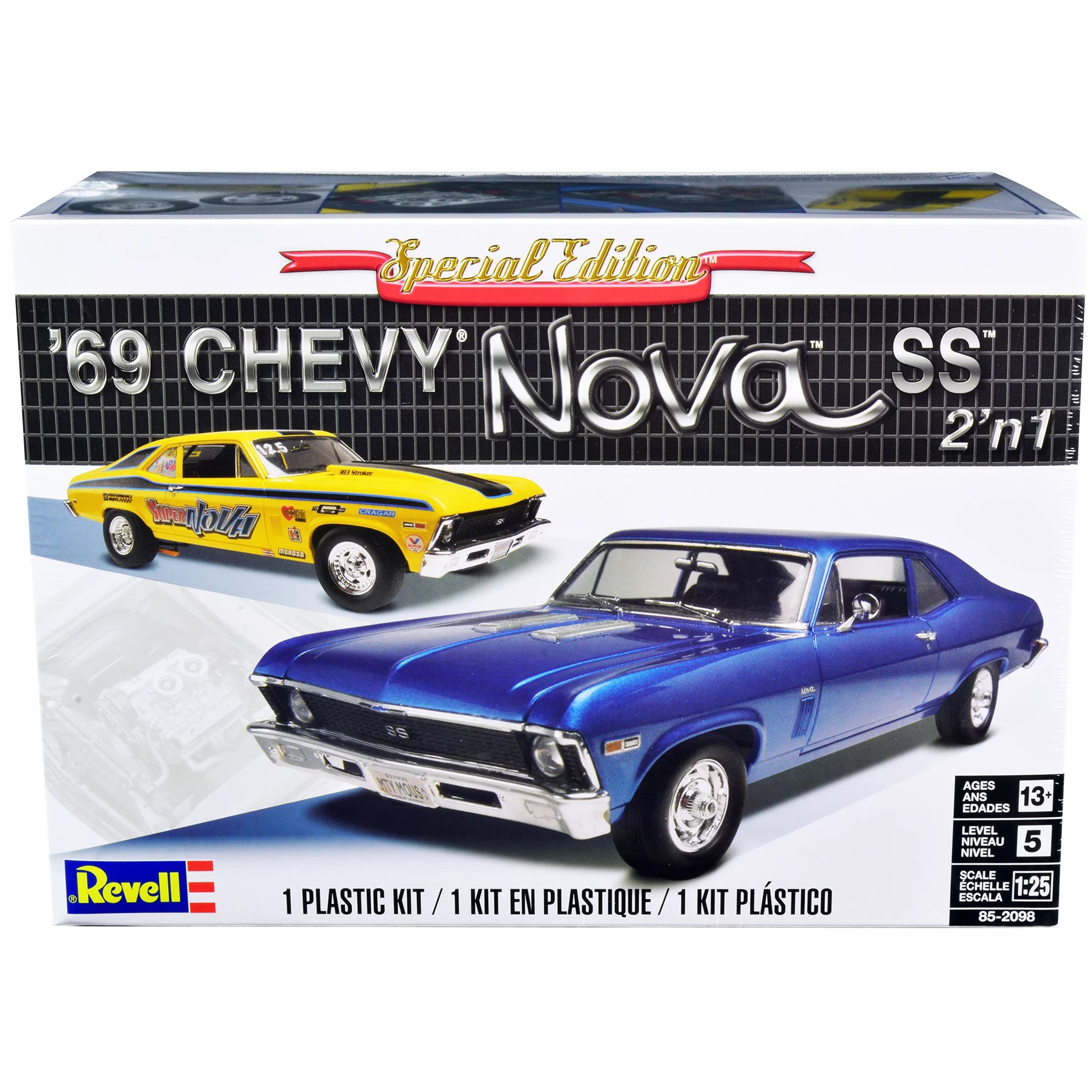 Revell&#xAE; 1969 Chevy&#xAE; Nova SS 2n1 Model Kit