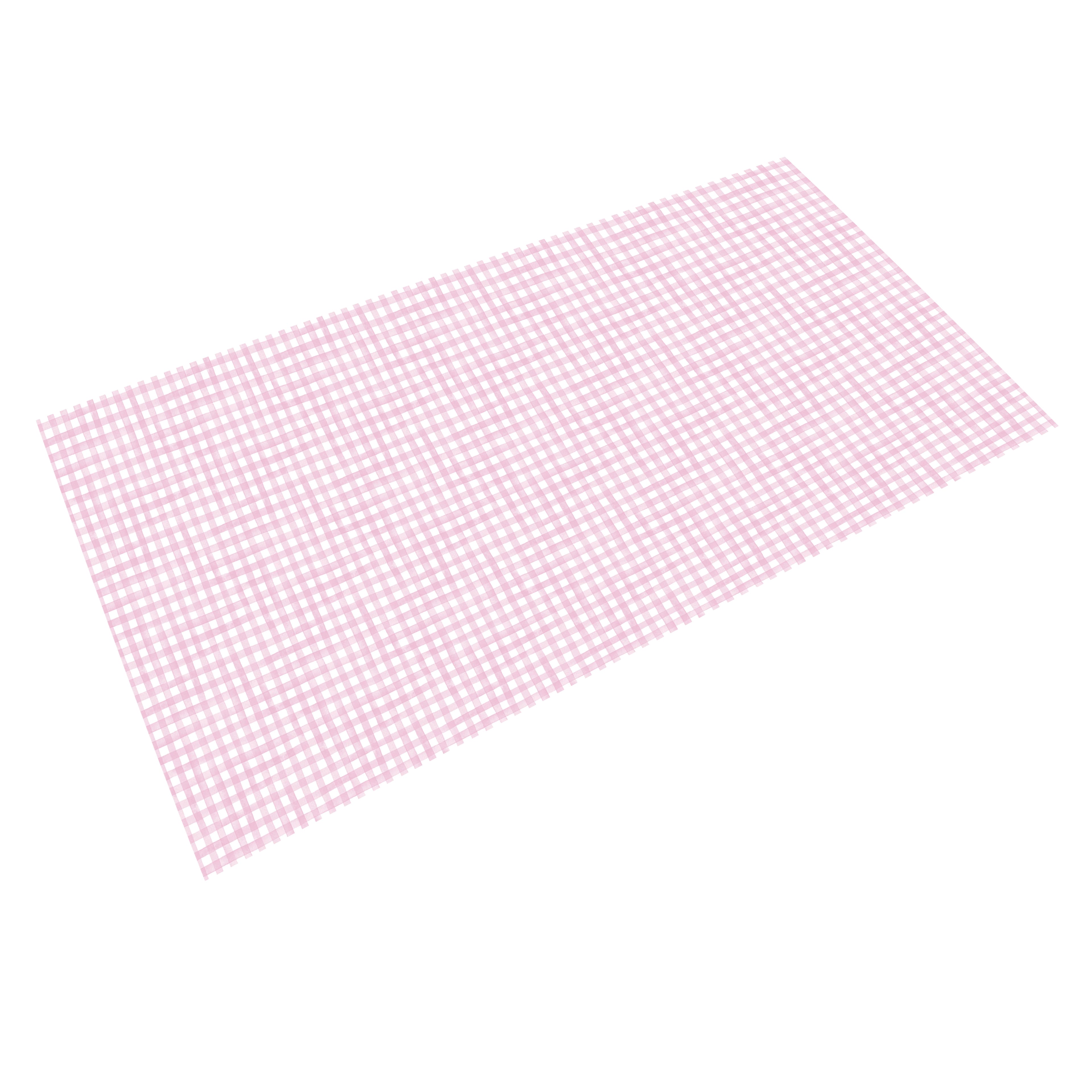 54&#x22; x 108&#x22; Pink Gingham Plastic Table Cover by Celebrate It&#x2122;