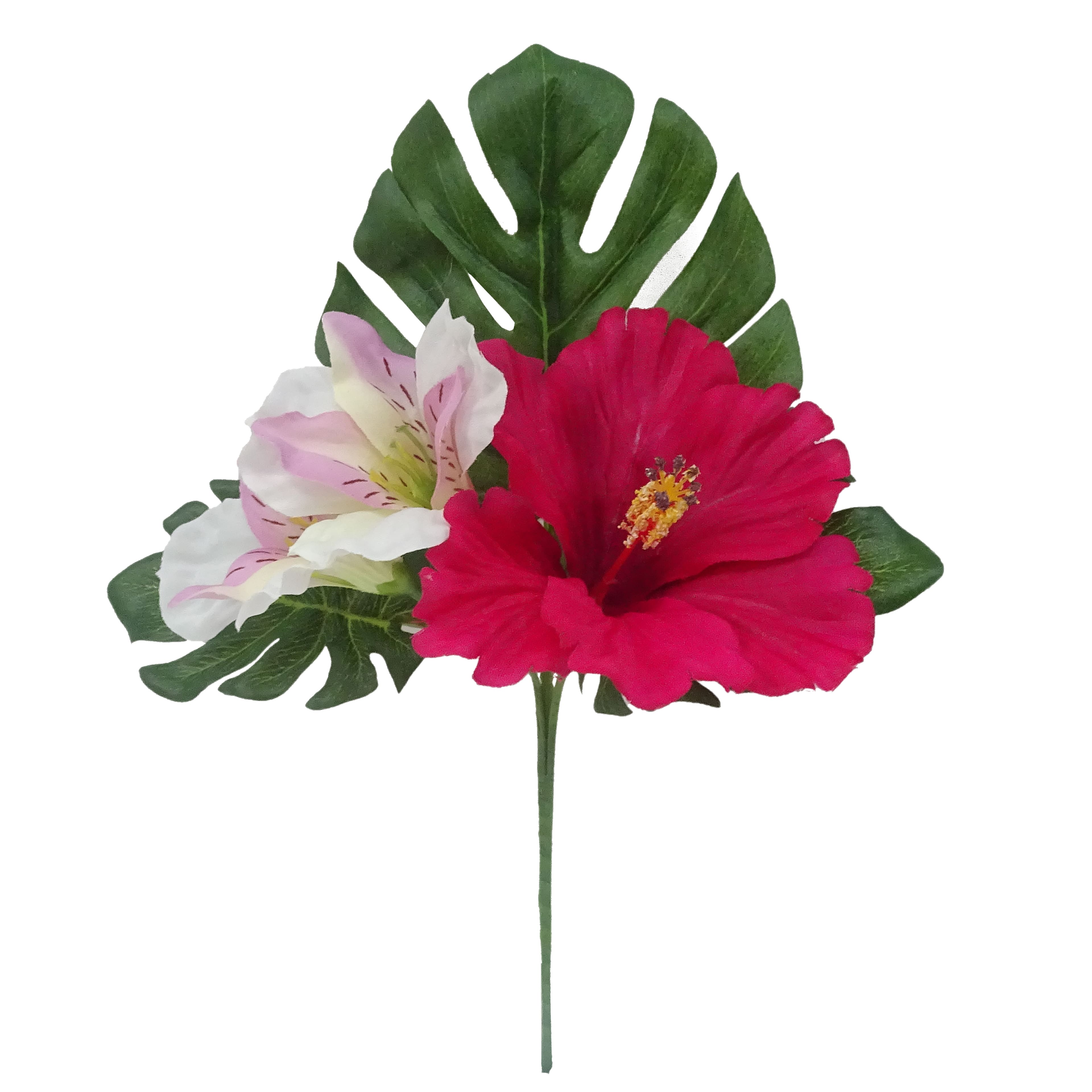 10.5&#x22; Pink Hibiscus Pick by Ashland&#xAE;