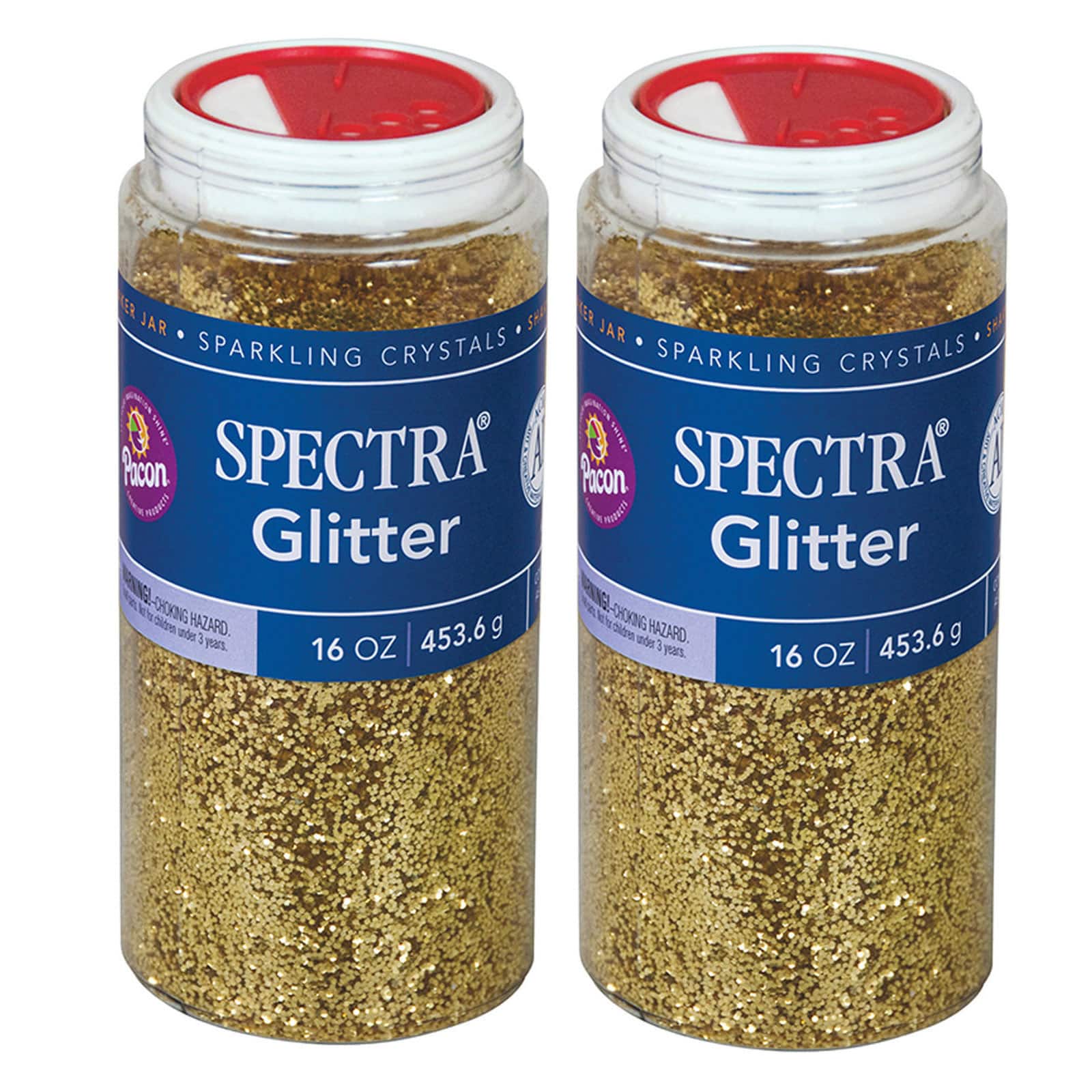 Pacon® Spectra® Glitter Sparkling Crystals, 2ct.