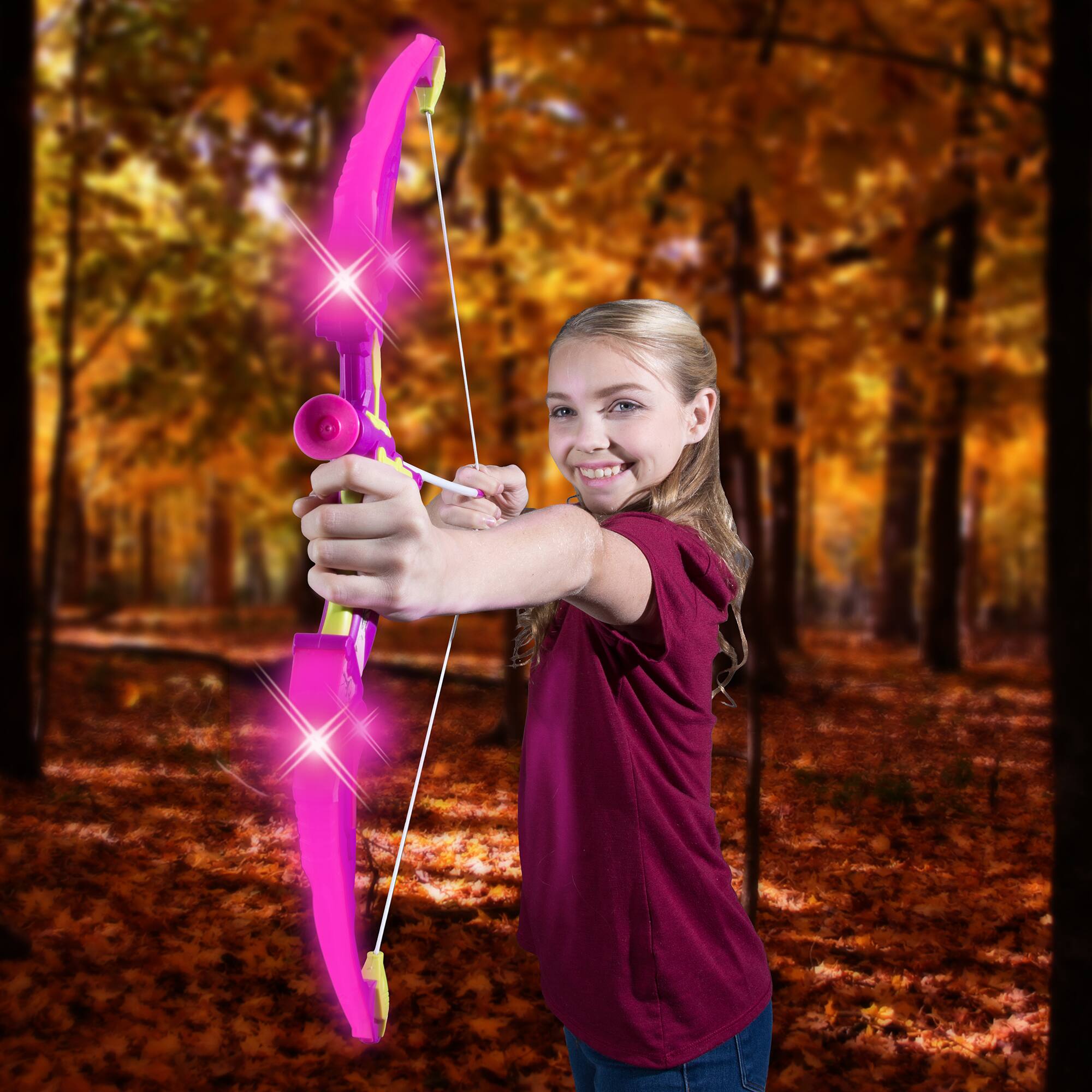 RealTree Girl&#xAE; Pink Light-Up Archery Set
