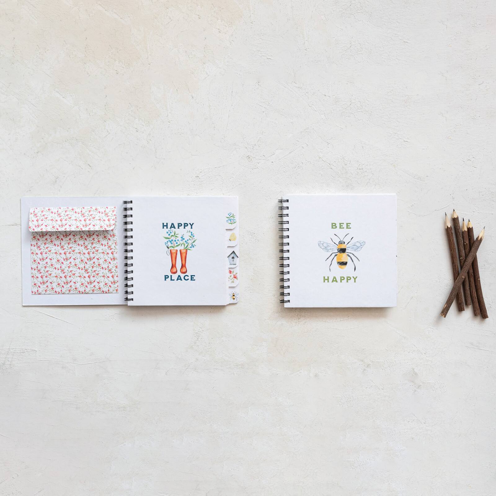 Hello Honey® Bee Happy Spiral Bound Journal