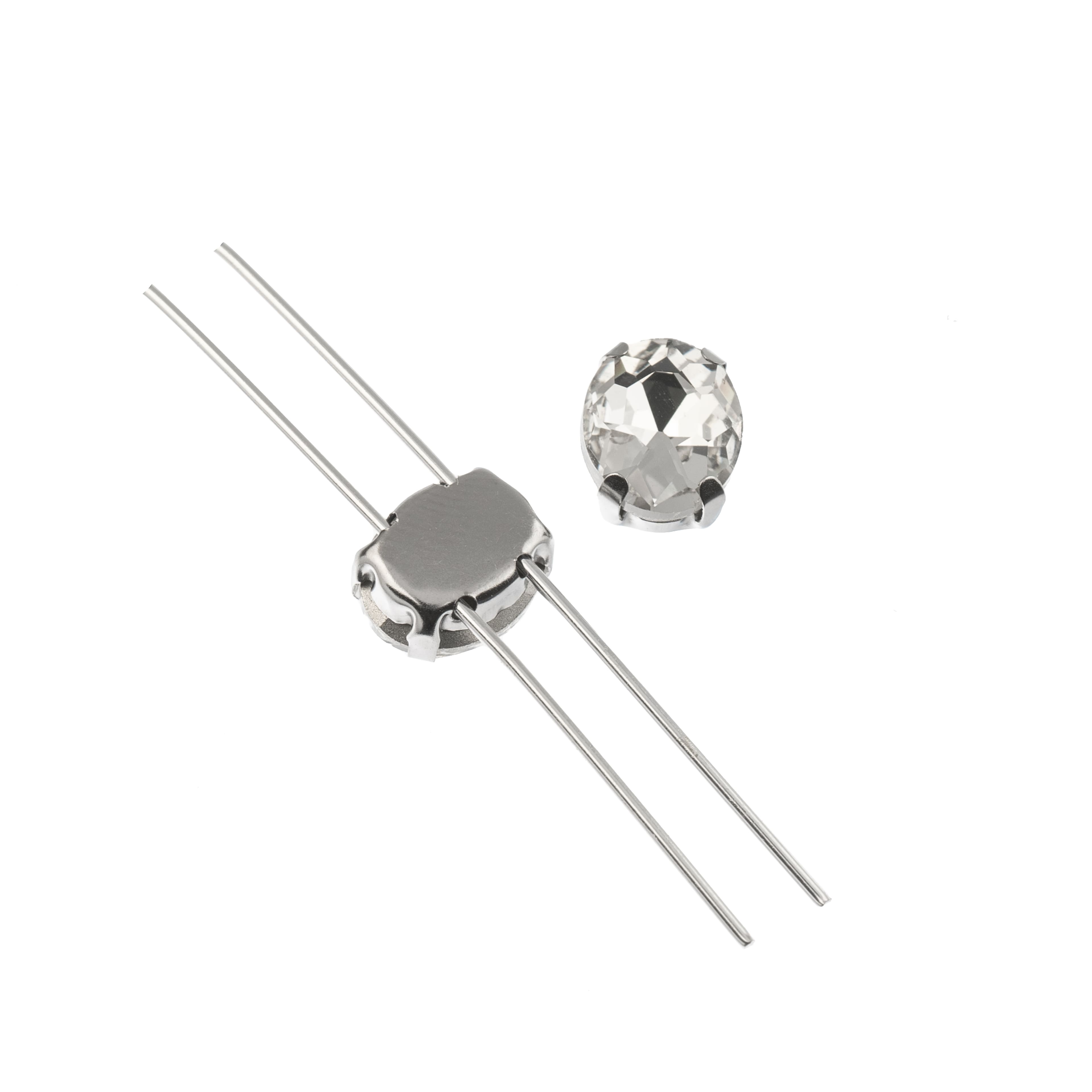 John Bead Crystal Lane 18mm Sew-On Rhinestones, 6ct.