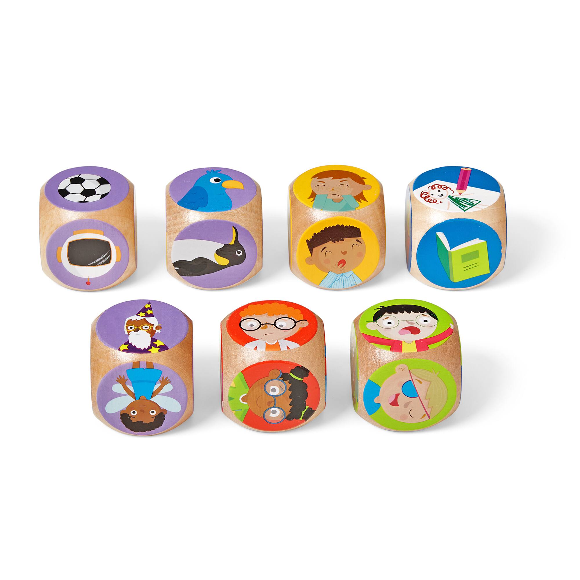 hand2mind Rolling for Feelings Emotions Dice Game