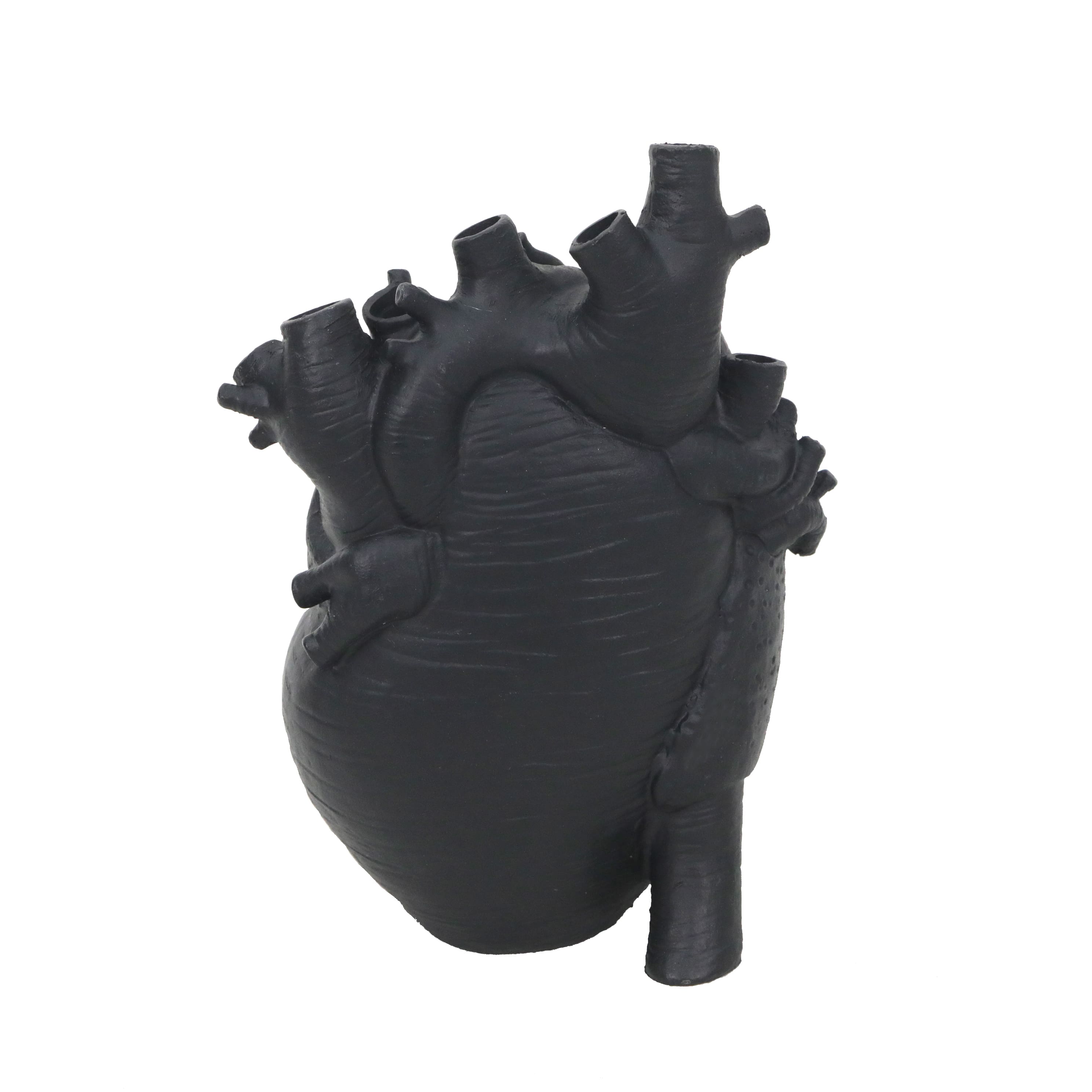 6&#x22; Black Heart Tabletop D&#xE9;cor by Ashland&#xAE;