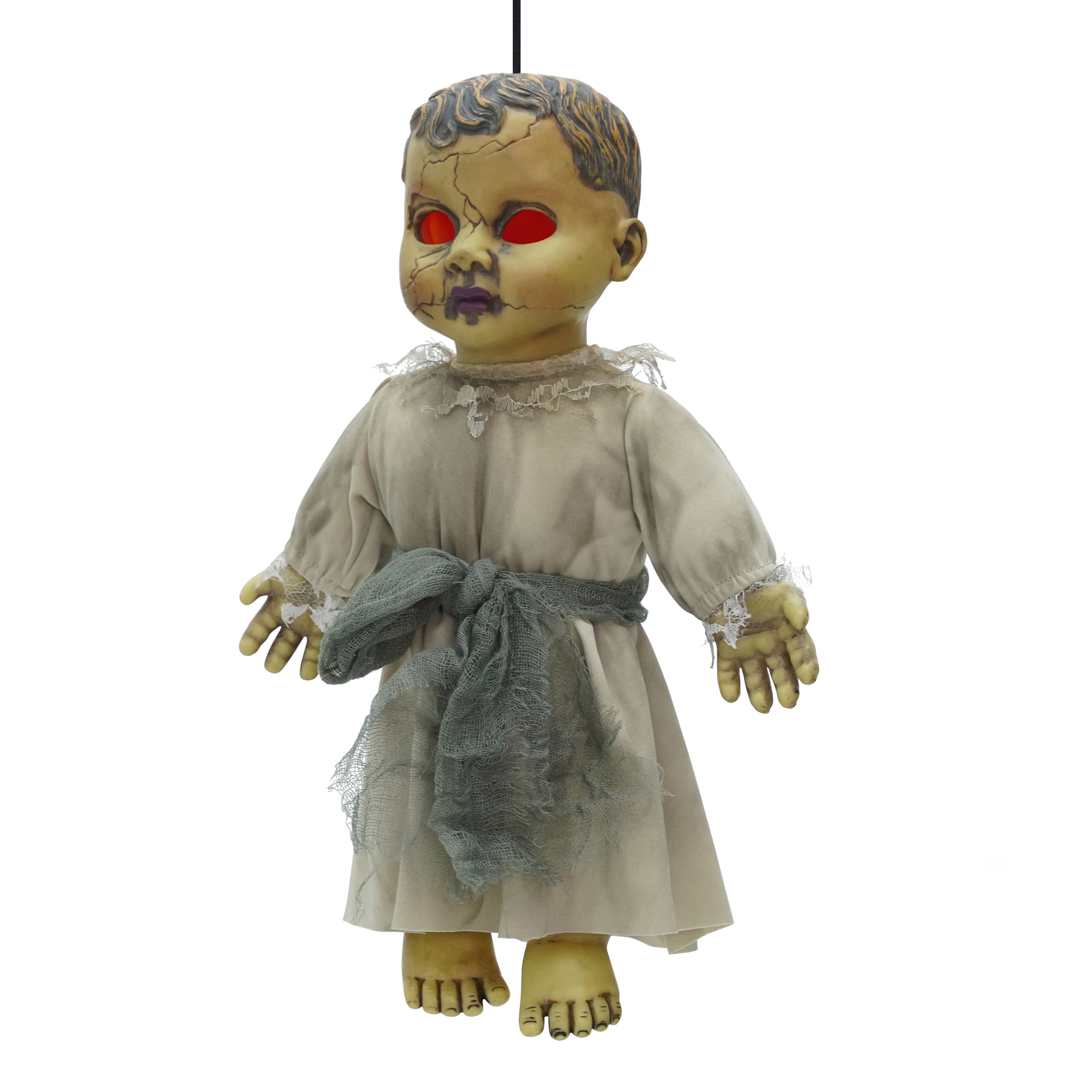 19&#x22; LED Sound Activated Haunted Doll D&#xE9;cor by Ashland&#xAE;