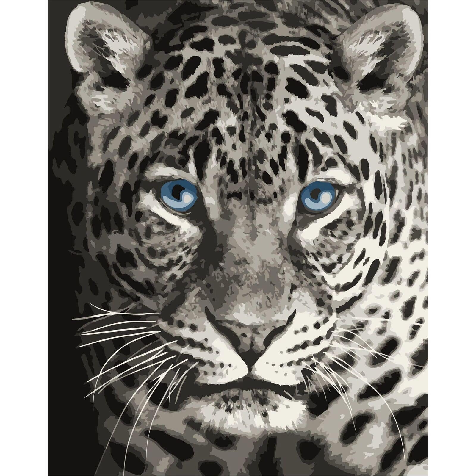 Crafting Spark Leopard Painting by Numbers Kit