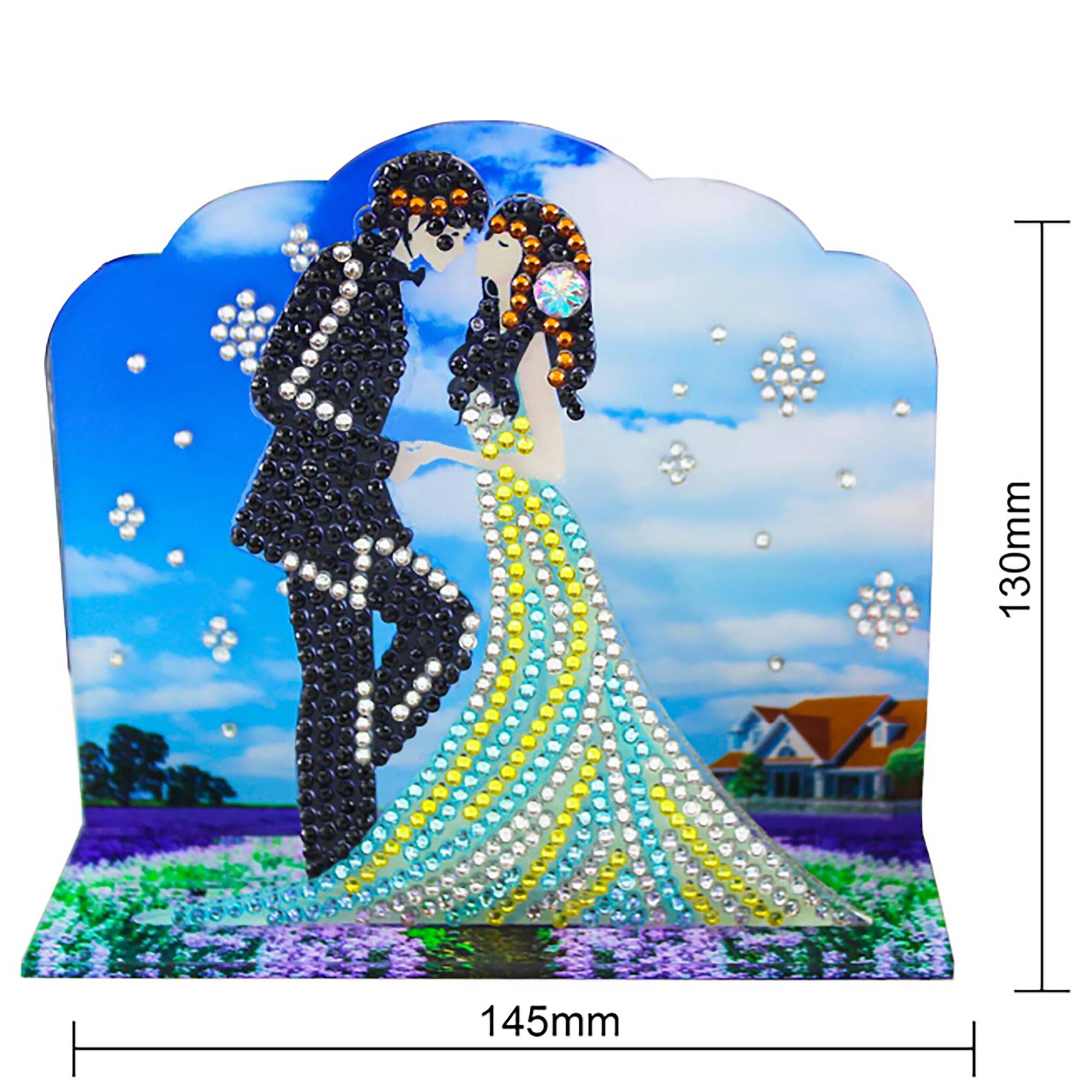 Sparkly Selections Couple Getting Married 3D Decoration Diamond Painting