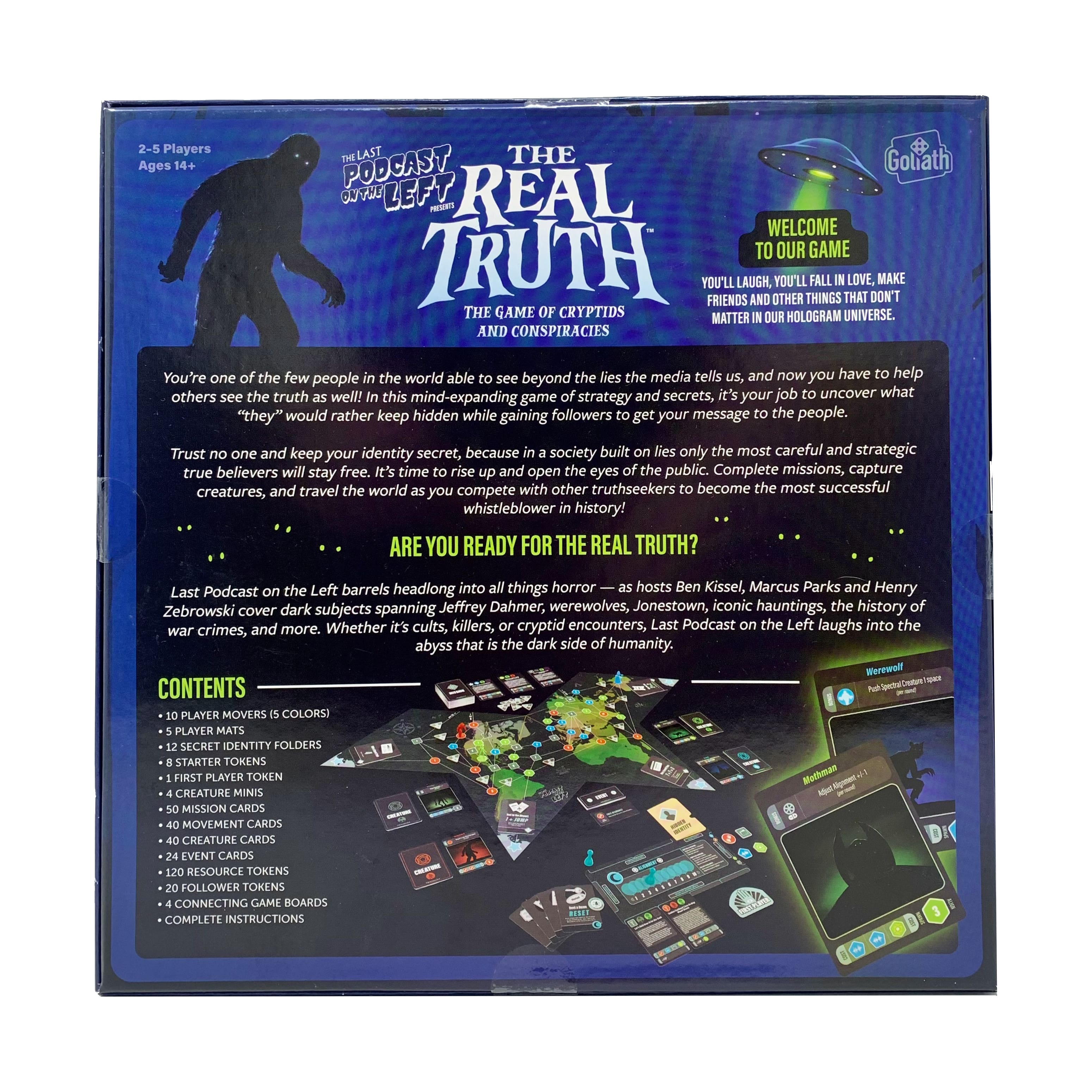 The Last Podcast on the Left Presents: The Real Truth - The Game of Creatures, Cryptids, and Conspiracies