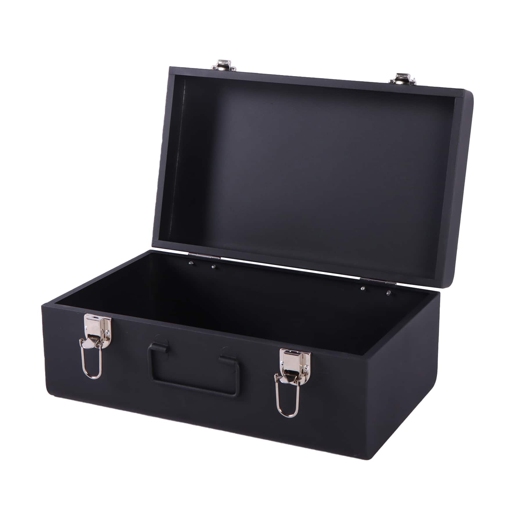 Black Large Metal Storage Box by Artist&#x27;s Loft&#x2122;
