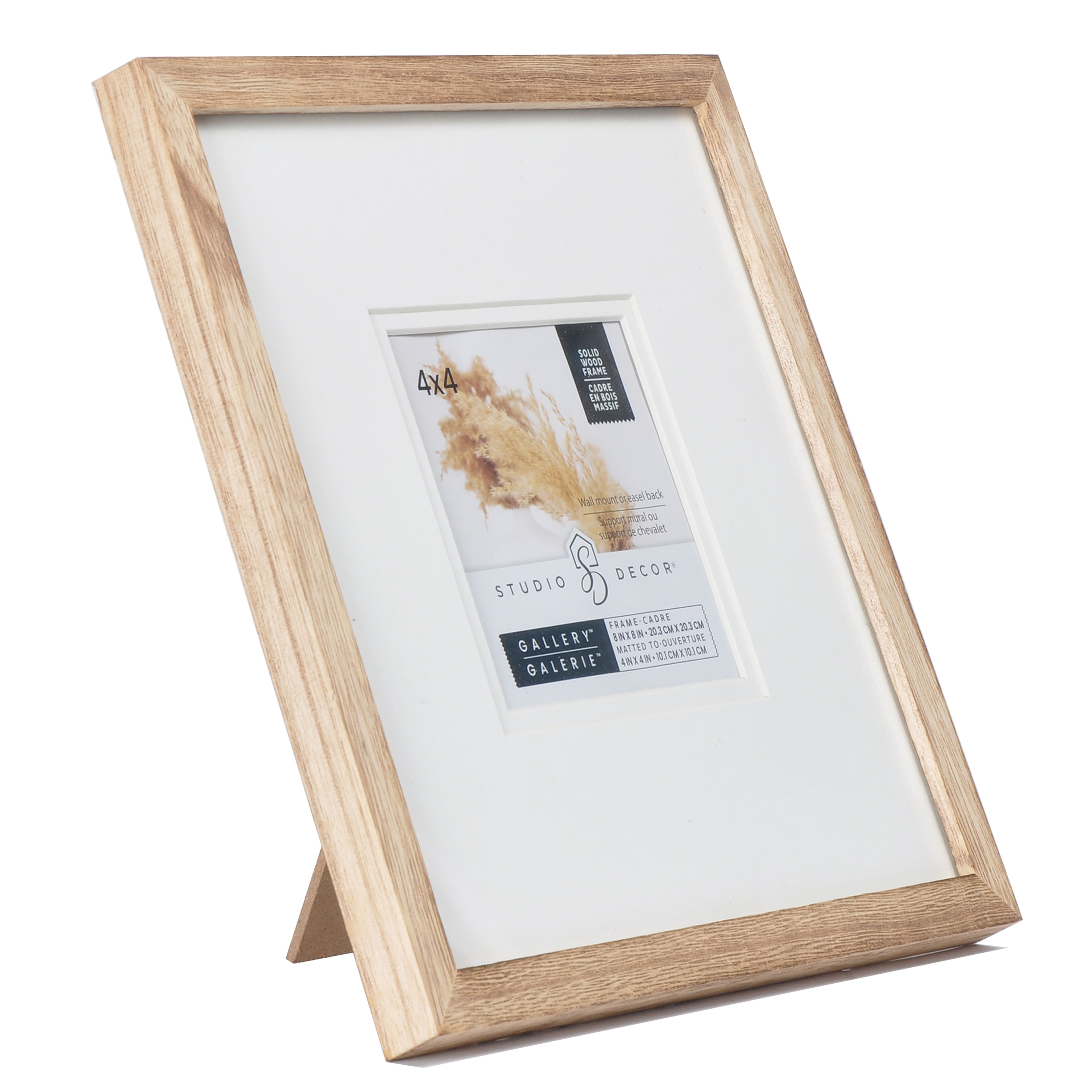 Gallery Natural Wood Frame with Mat by Studio Décor®