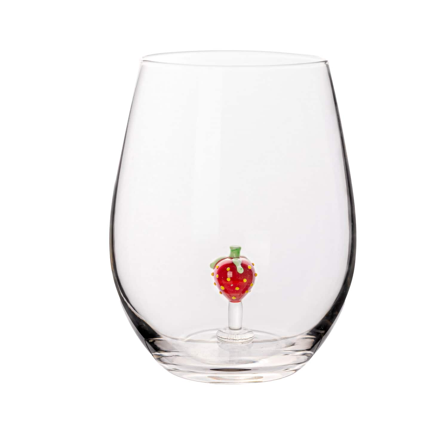 4.75&#x22; Round Stemless Wine Glass Set