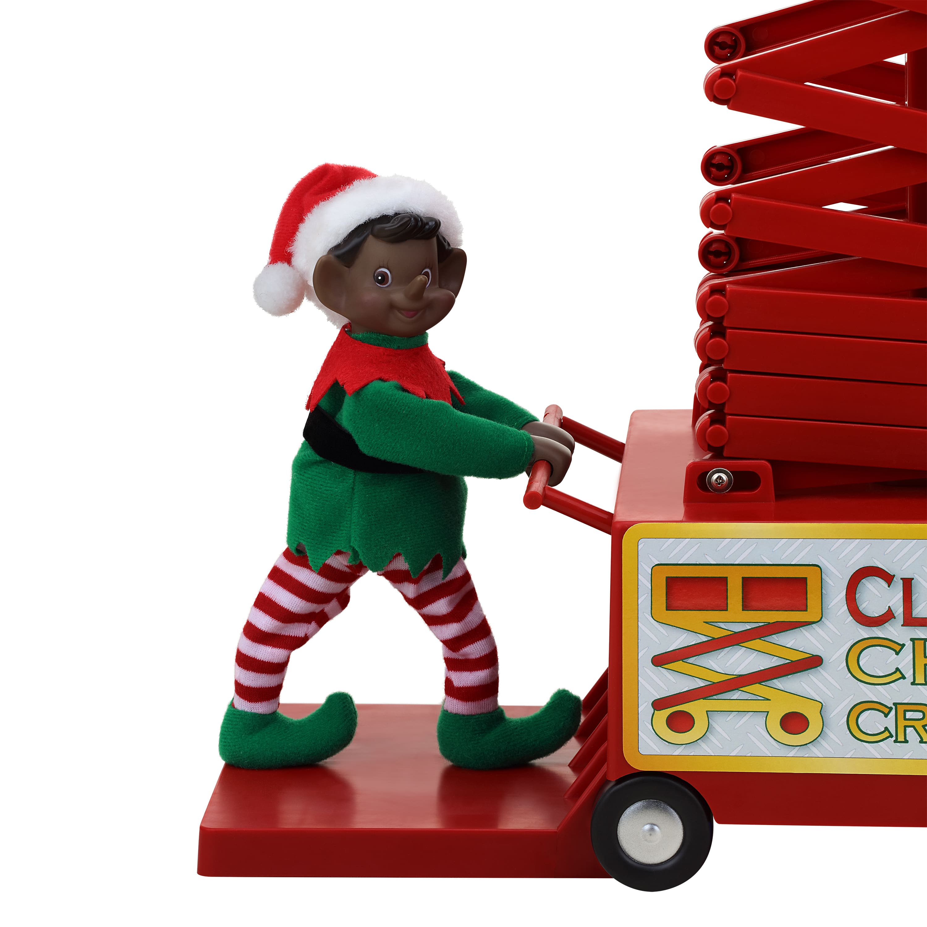 4ft. Animated &#x26; Musical Santa&#x27;s Lift