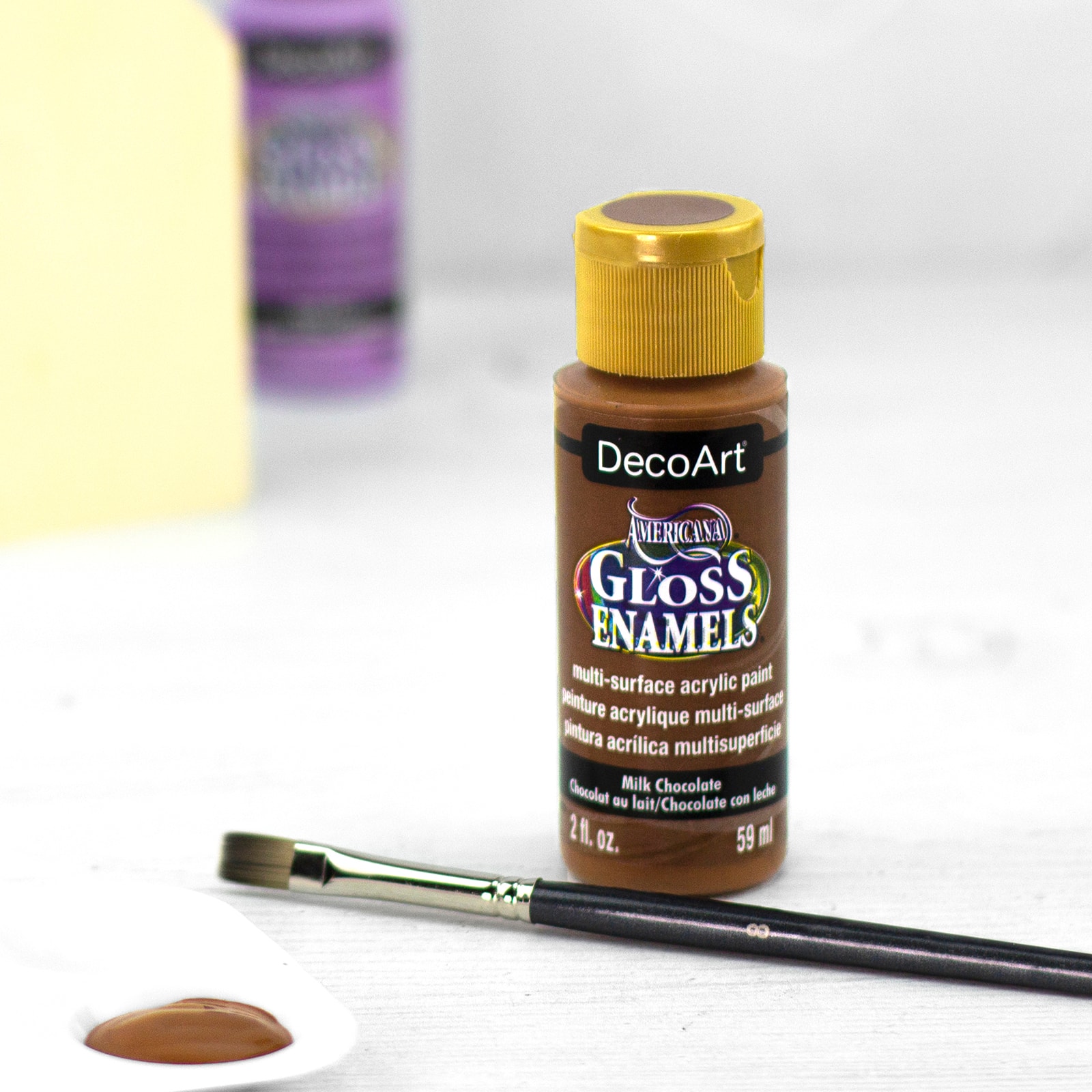 12 Pack: DecoArt® Americana® Gloss Enamels® Paint, 2oz.