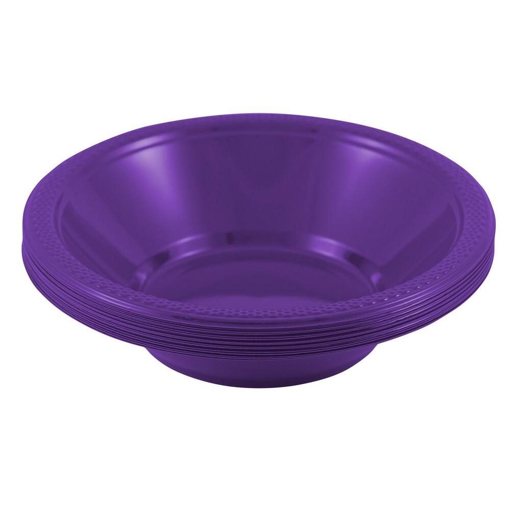 JAM Paper 7 Plastic Bowls, 20ct.