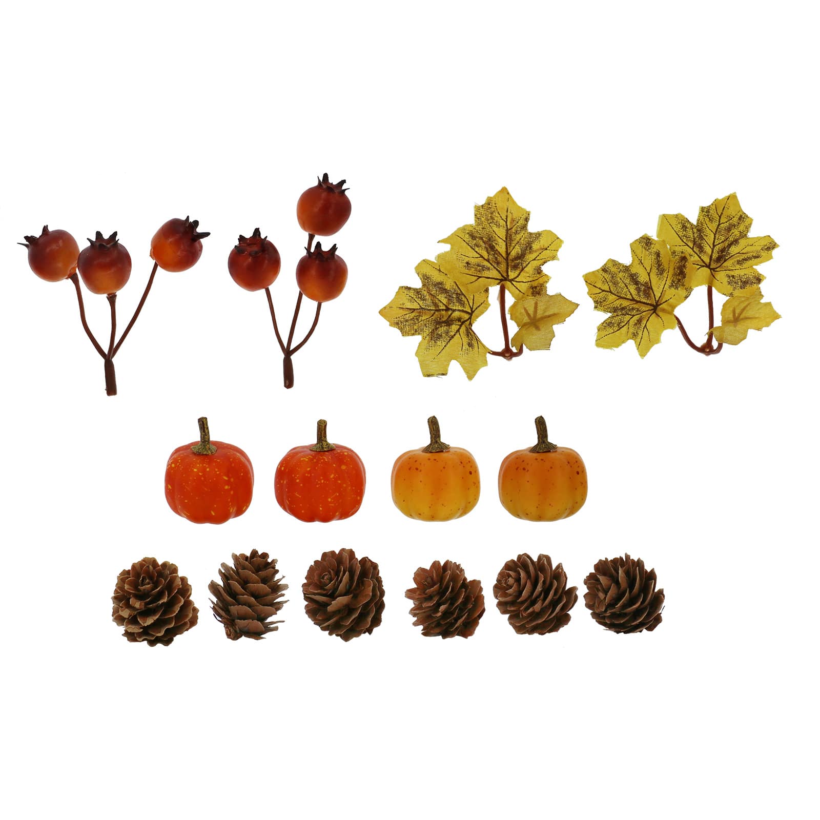 Pumpkin, Pinecone, Maple Leaf &#x26; Berry Mix, 14ct. by Ashland&#xAE;