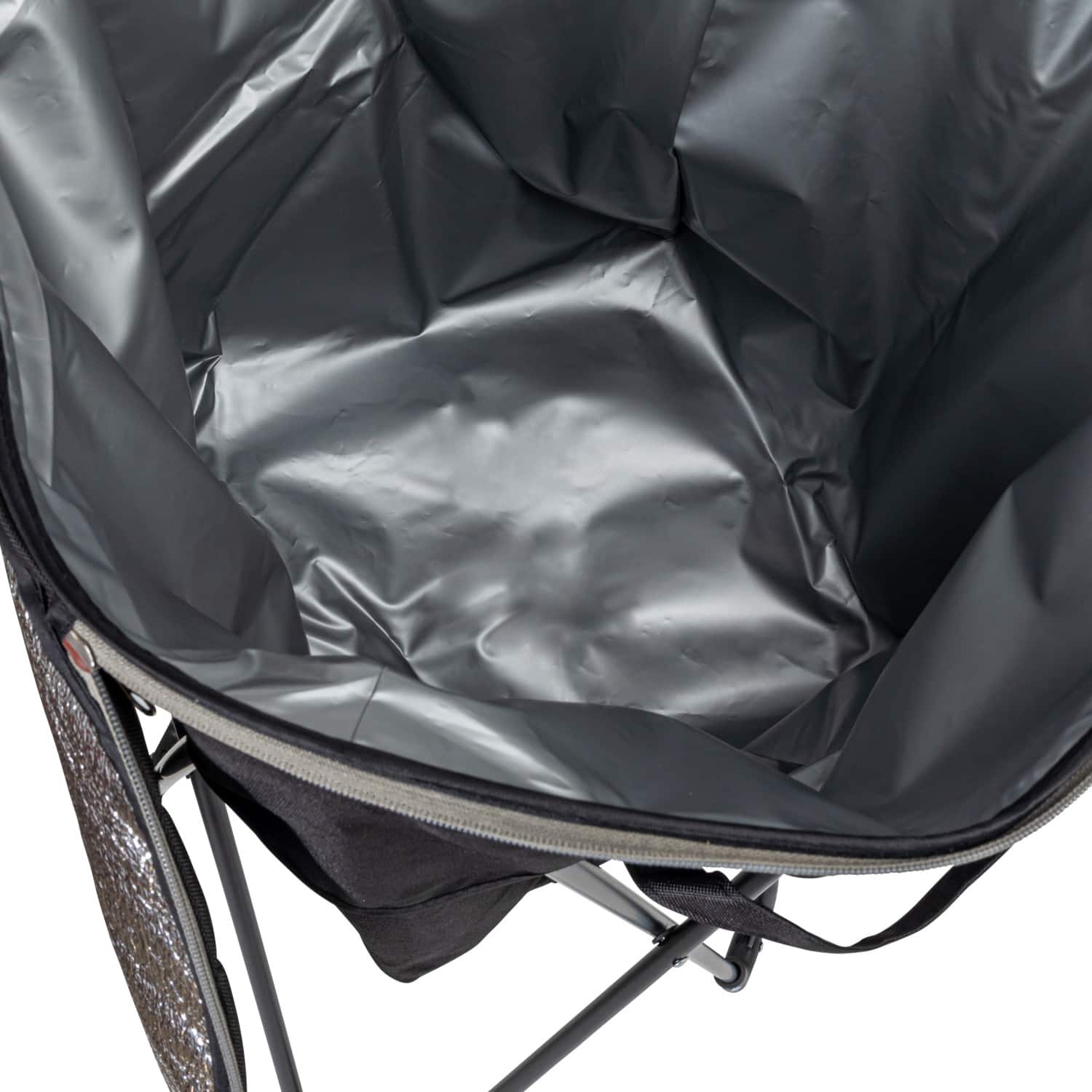 Household Essentials 2.75ft. Black Thermal Standing Cooler with Travel Bag