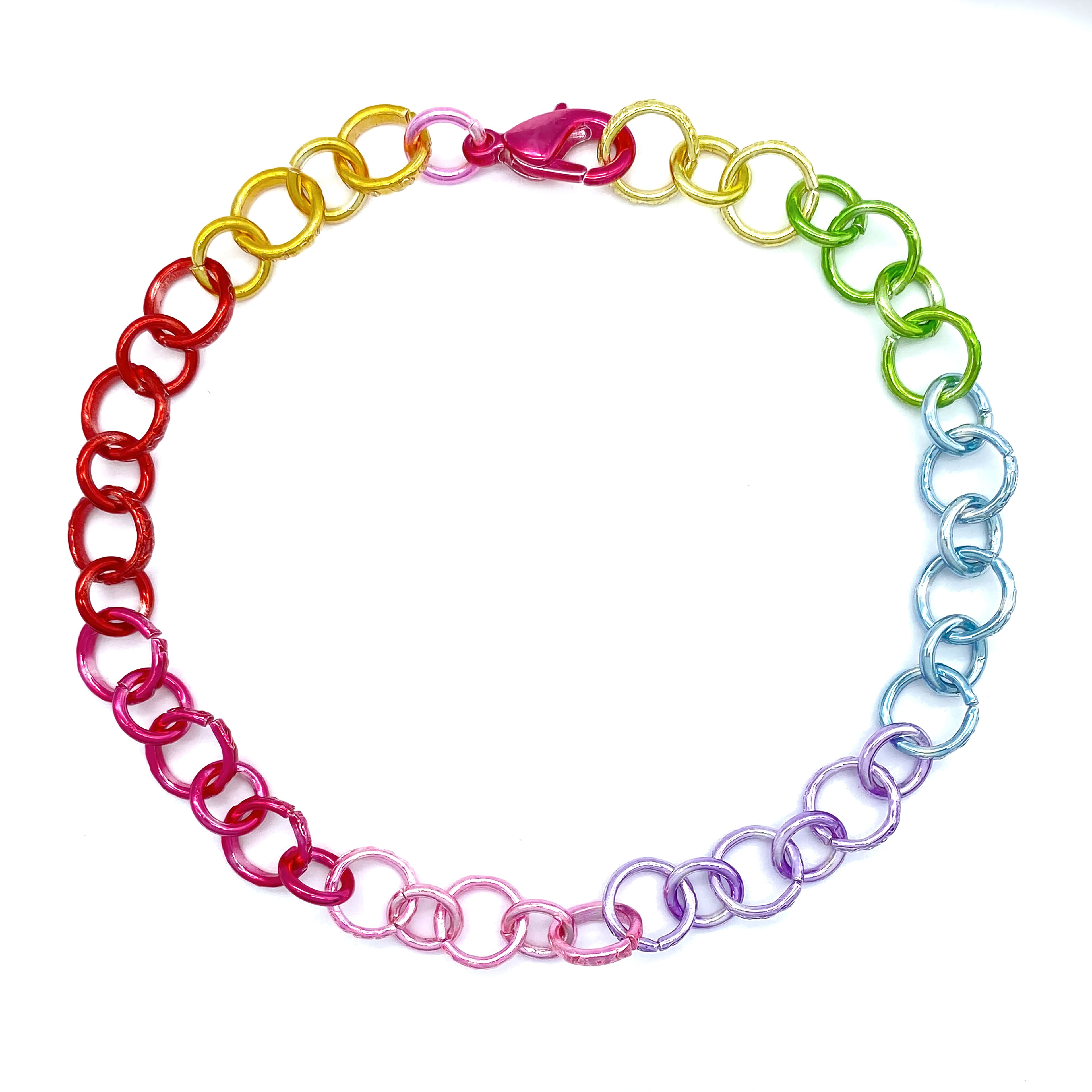 12 Pack: Rainbow Long &#x26; Short Charm Bracelet by Bead Landing&#x2122;