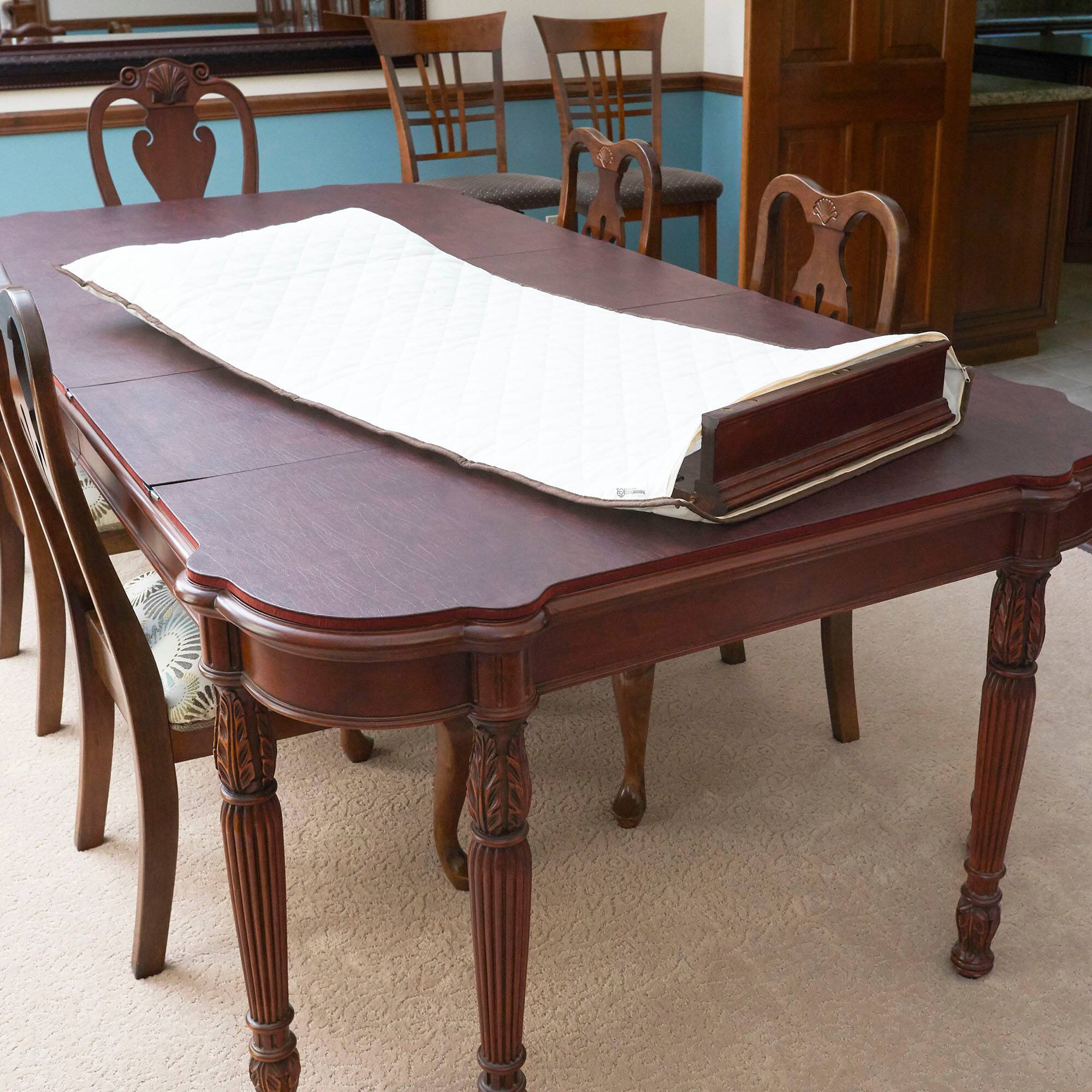 Household Essentials 54" Quilted Table Leaf Storage Bag