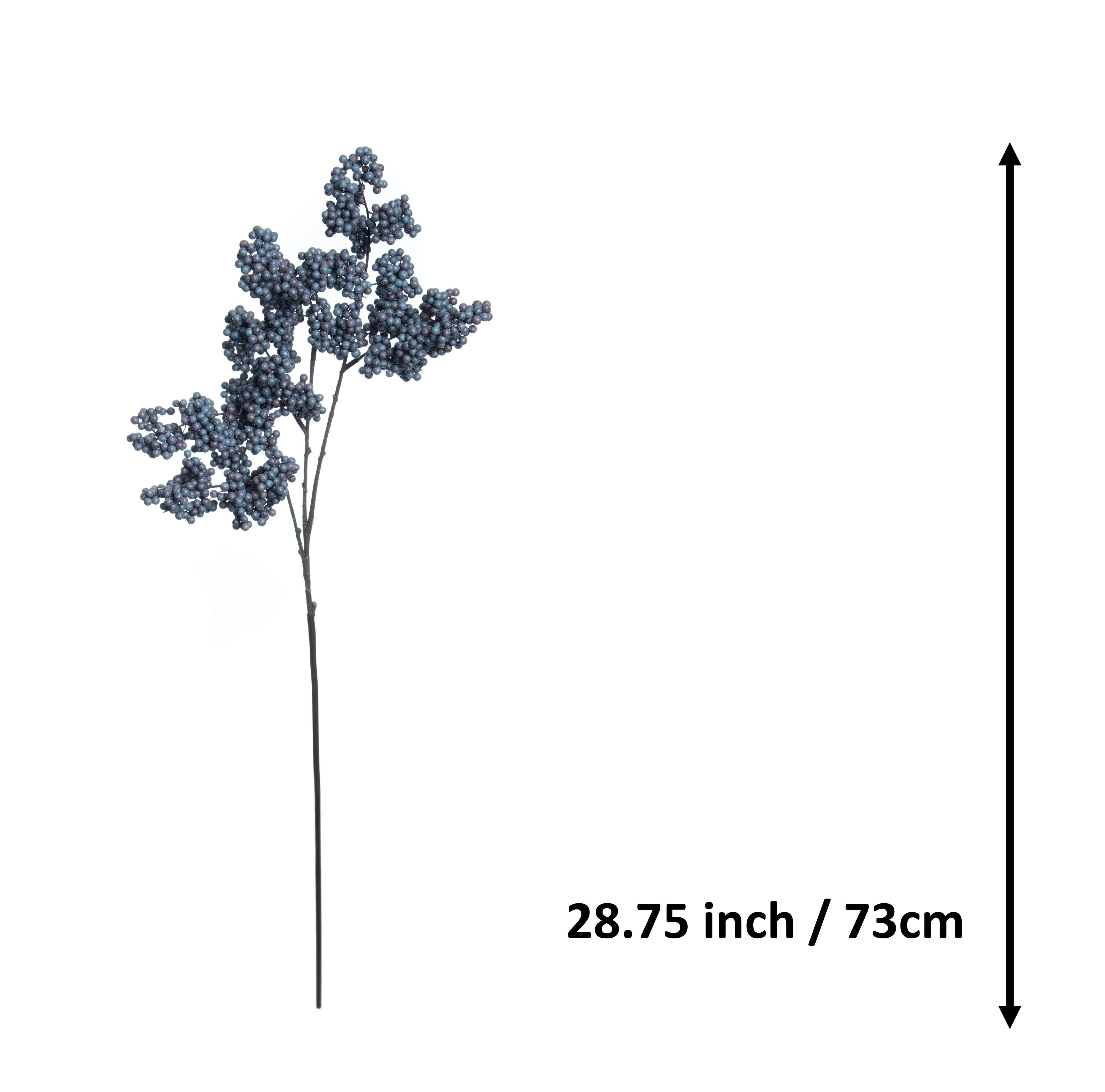 28.75&#x22; Dark Blue Berry Stem by Ashland&#xAE;