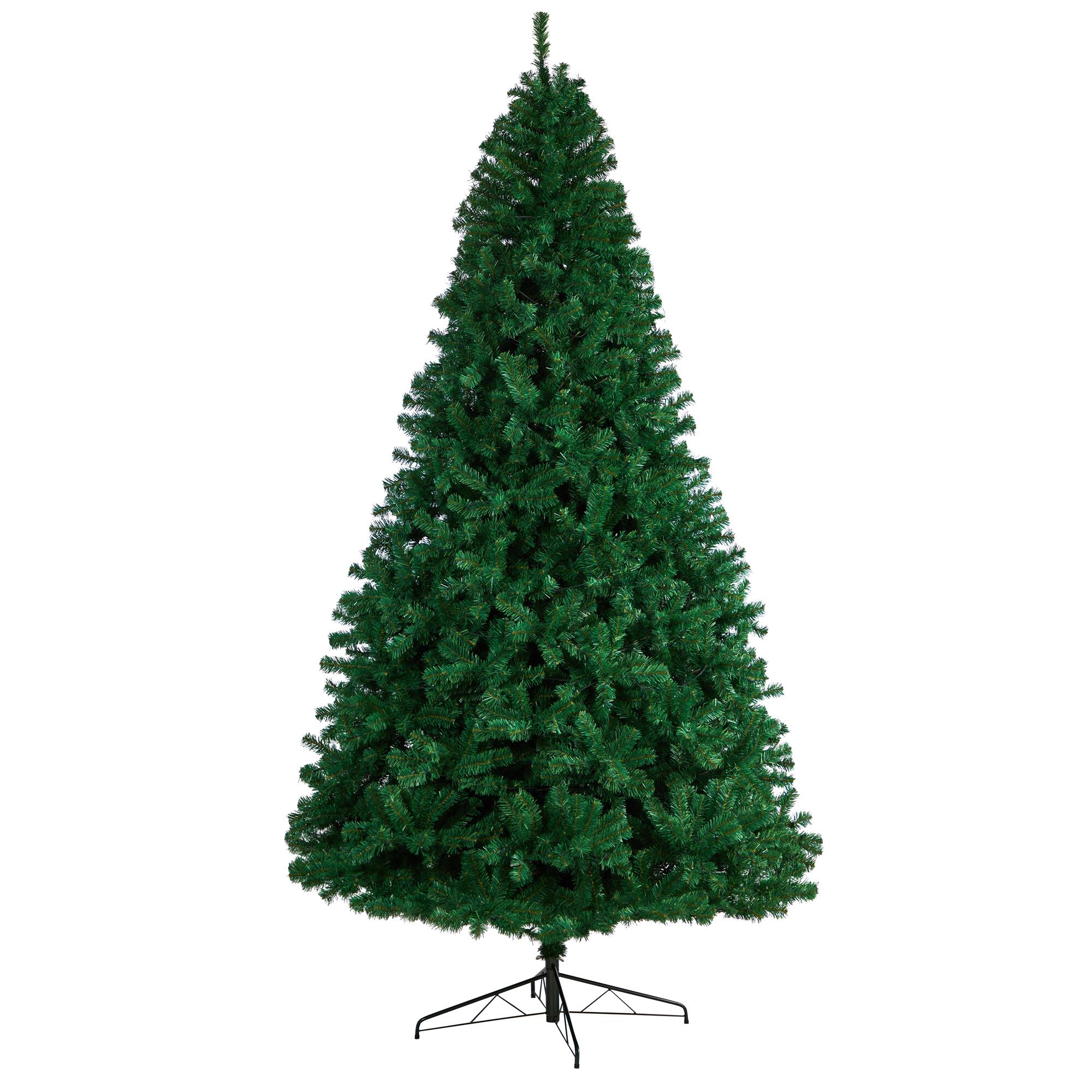 9ft. Pre-Lit Northern Tip Artificial Christmas Tree, Clear LED Lights